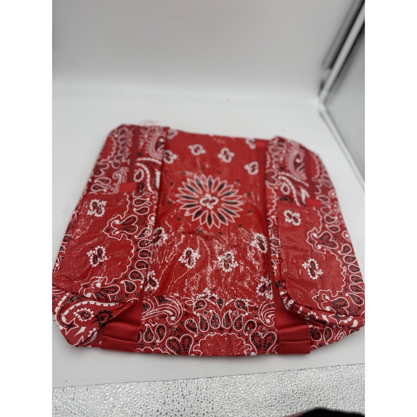 Supreme Bandana Tarp Small Duffle Bag ss21