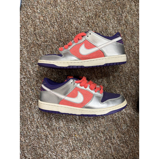 Size 10 - Nike Dunk Premium 6.0 Low Court Purple Silver W BB