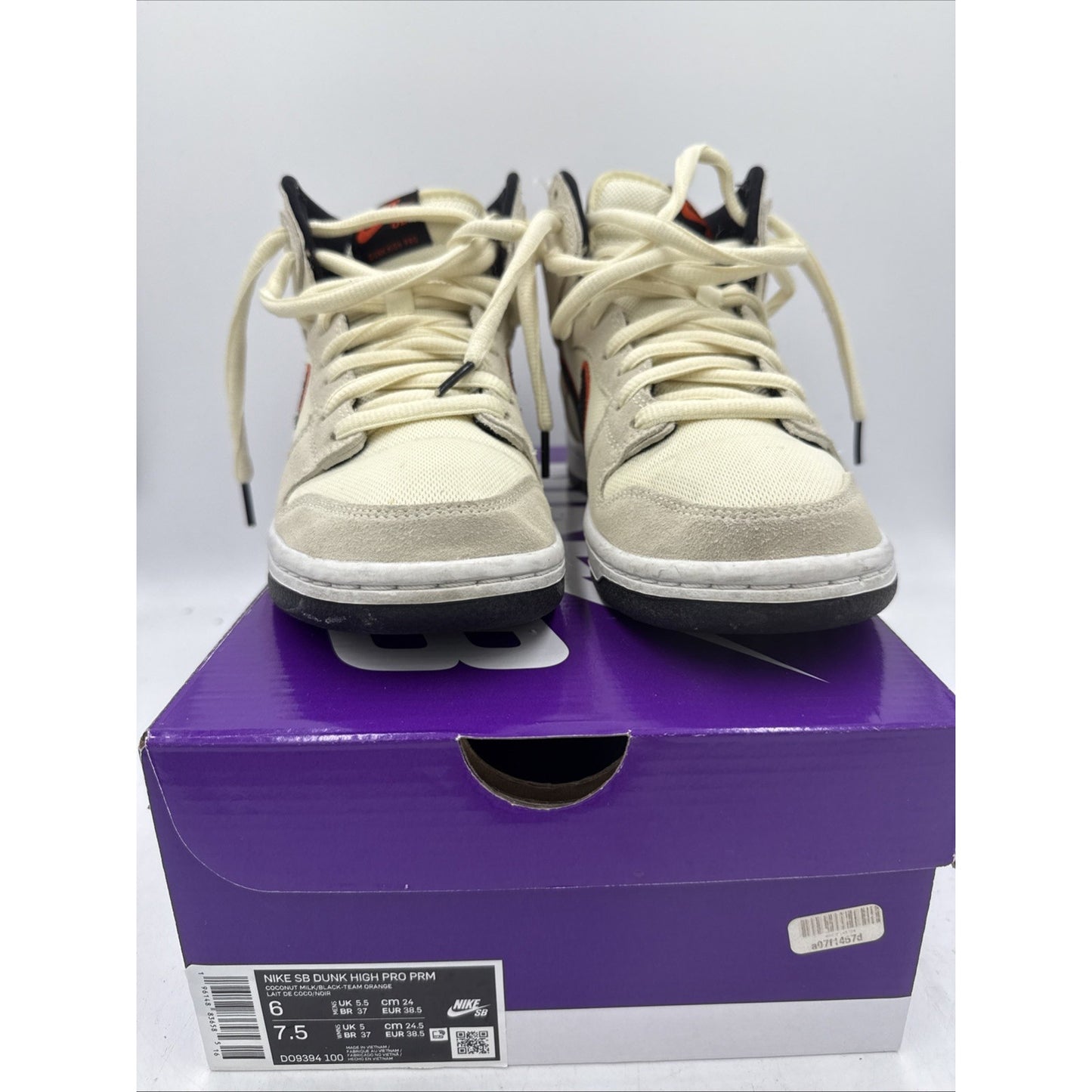Size 6 - Nike Dunk SB High San Francisco Giants