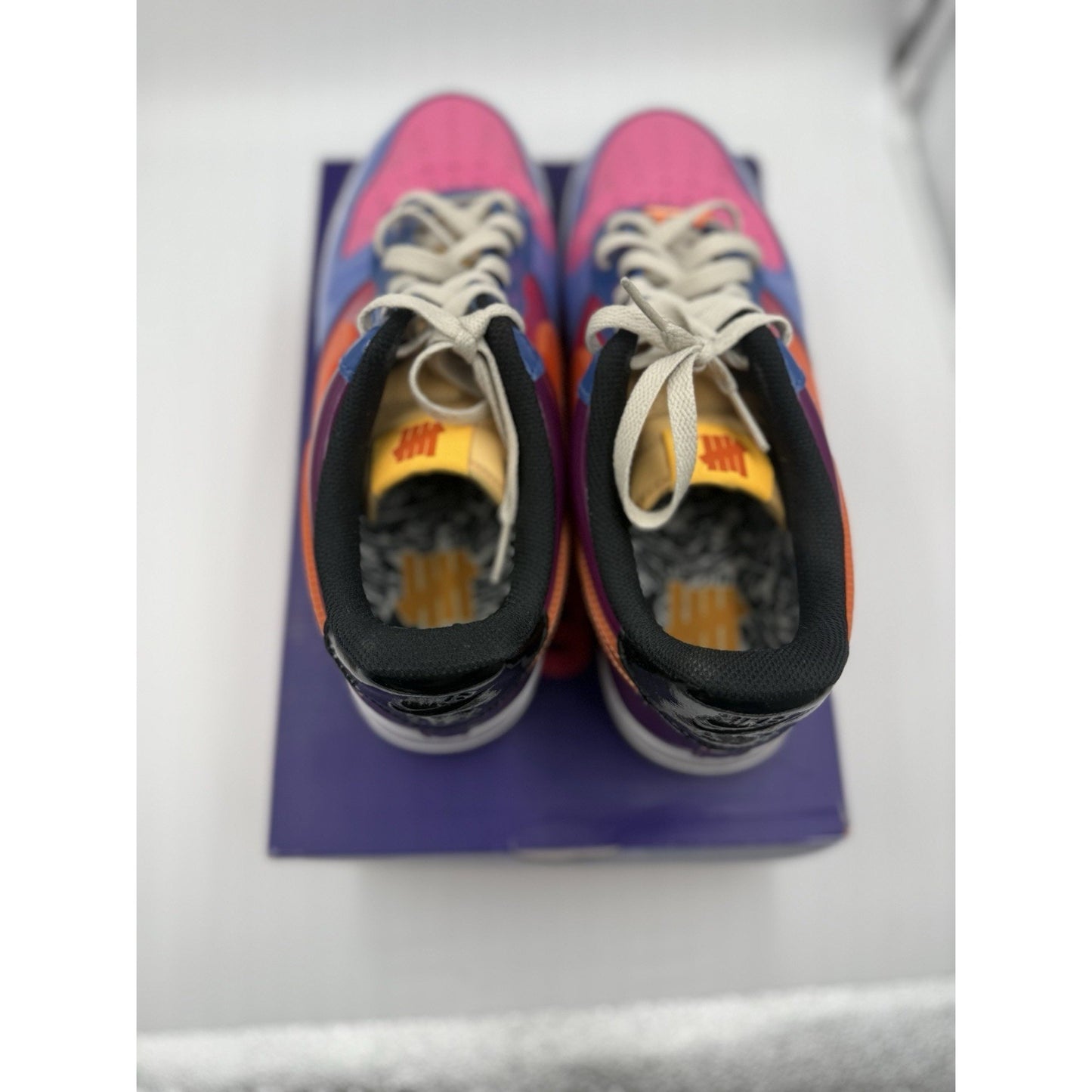 Size 10.5 - Nike Undefeated x Air Force 1 Low Total Orange