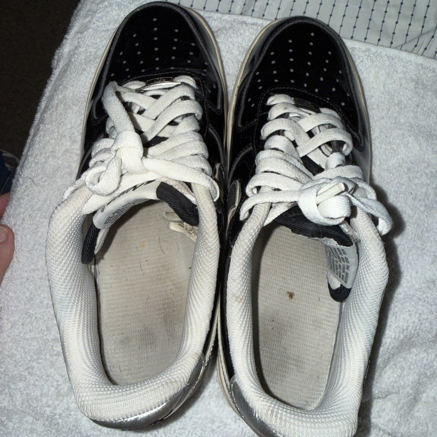 Size 8.5 Nike Air Force 1 Low 2010 NBA All Star Dallas Black 315122-018 No Box