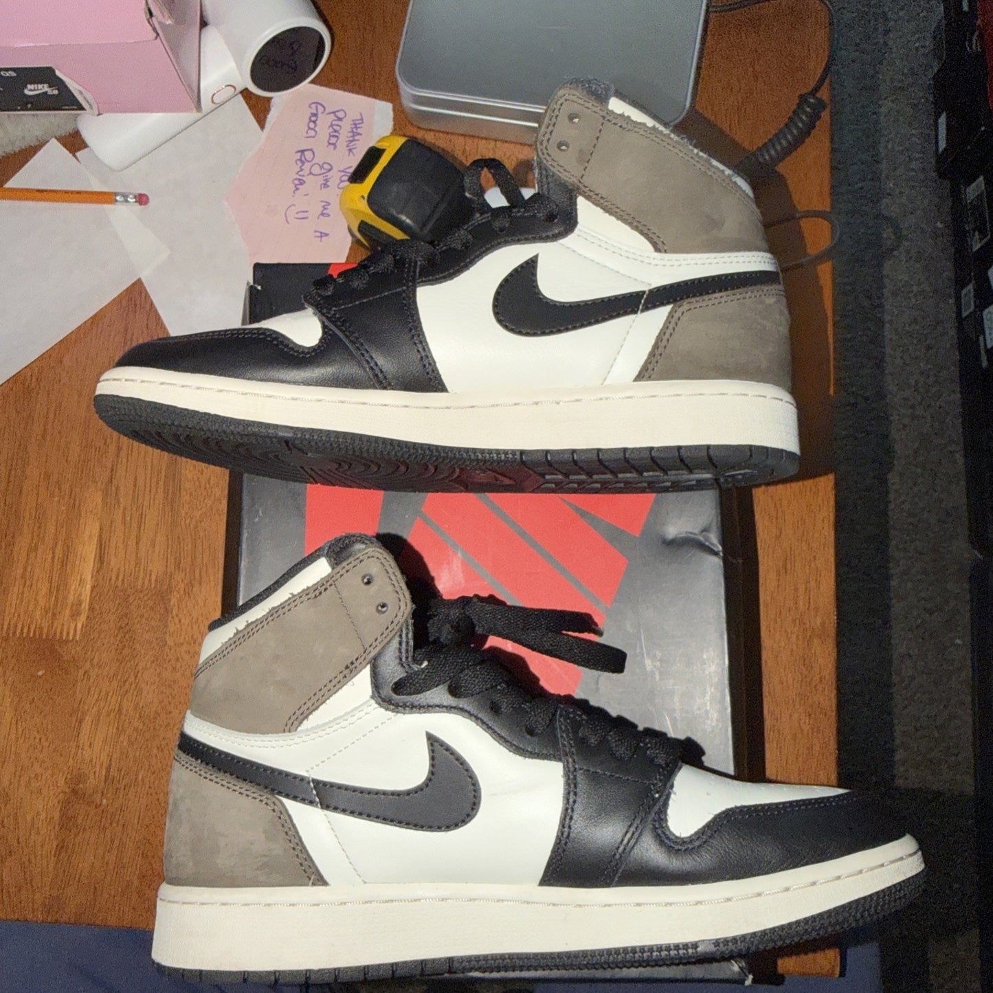 Size 7 (GS) - Jordan 1 Retro OG High Dark Mocha