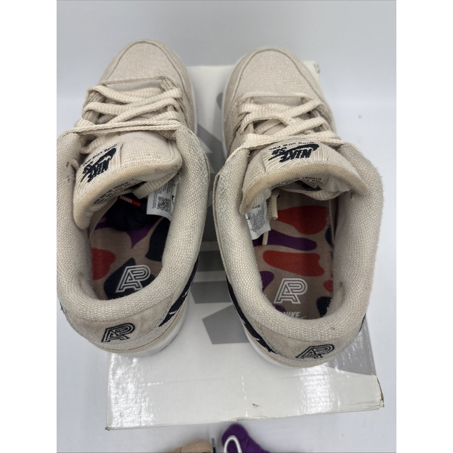 Size 8 - Nike Albino & Preto x Dunk SB Low Jiu-Jitsu