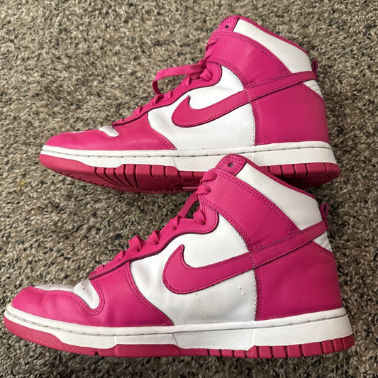 Size 8 W- Nike Dunk High Pink Prime