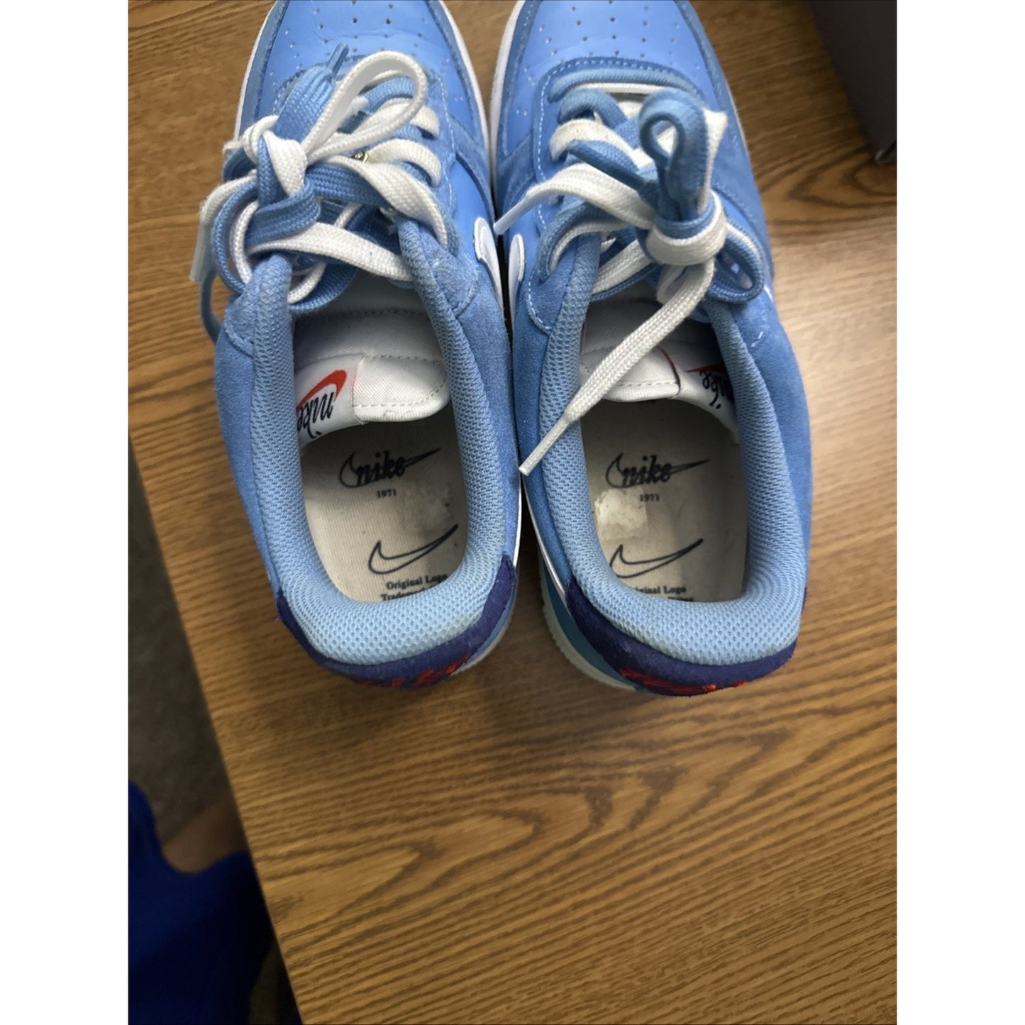 Size 8 - Nike Air Force 1 '07 LV8 First Use - University Blue NBS164