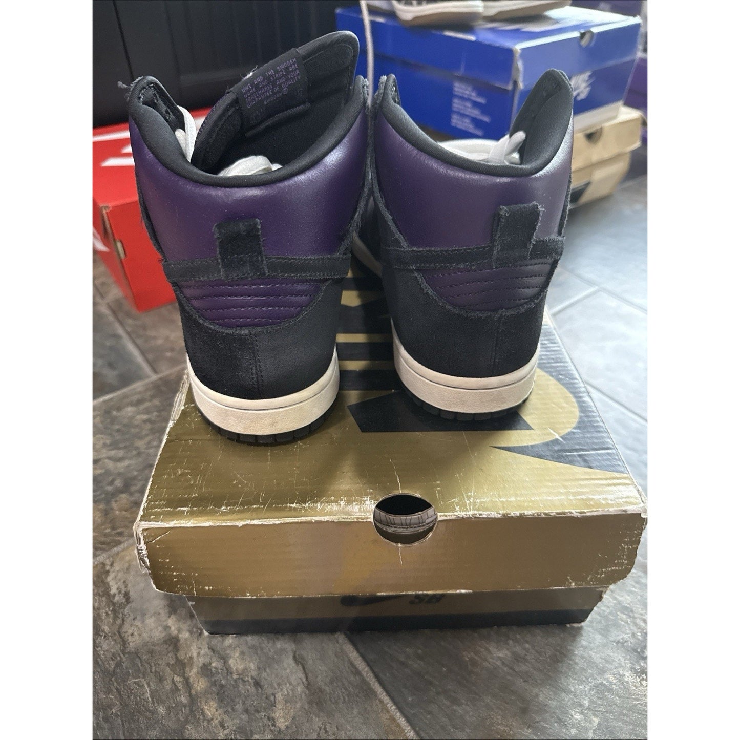 Size 8 - Nike Dunk Pro Sb High Purple