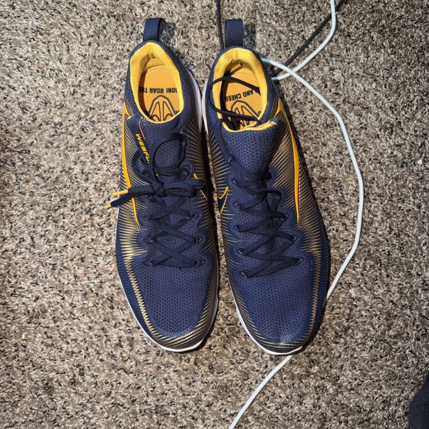 Size 15 - Nike Vapor Speed Turf PE Oregon Ducks Promo Sample