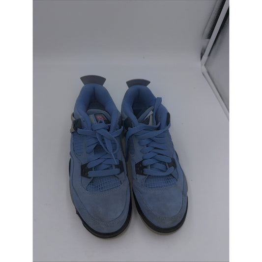 Size 5 - Jordan 4 Retro Black Tech Grey University Blue White 2021