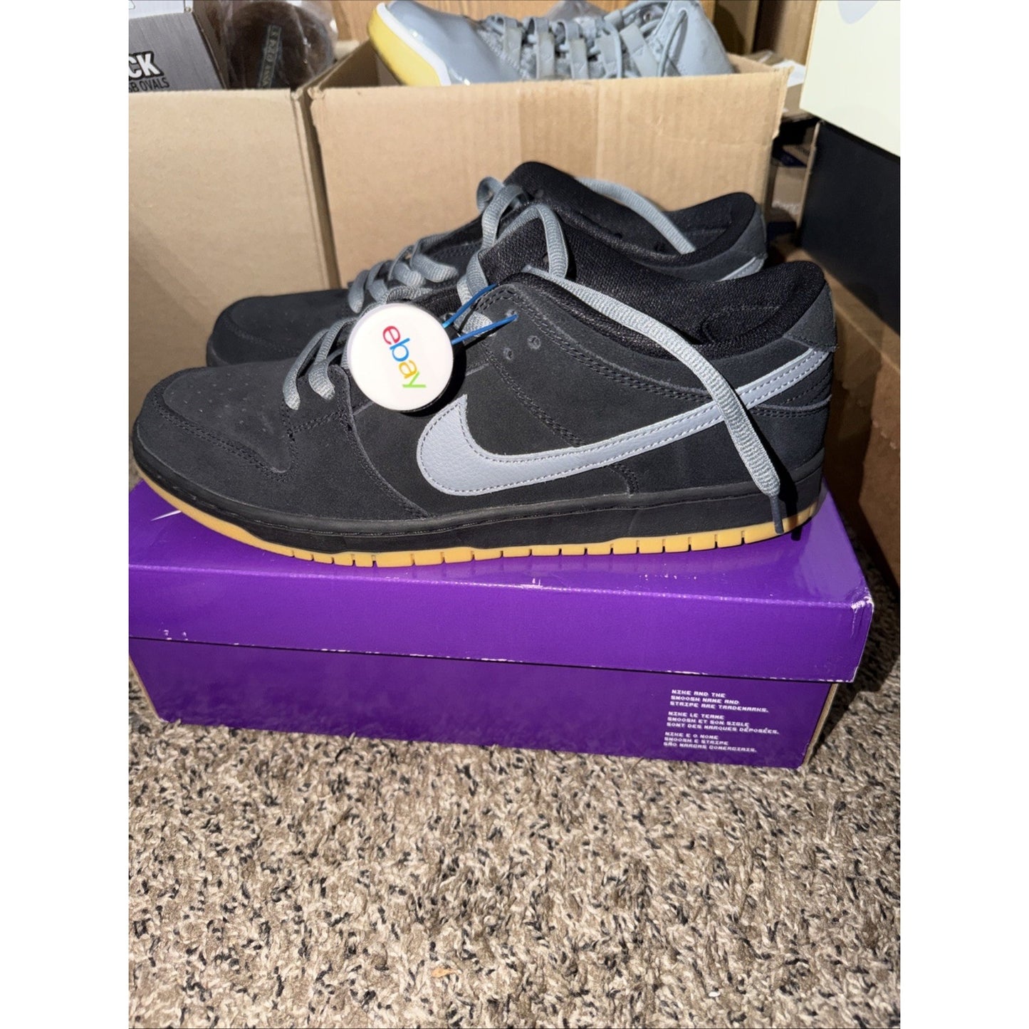 Size 12 - Nike SB Dunk Low Pro Fog