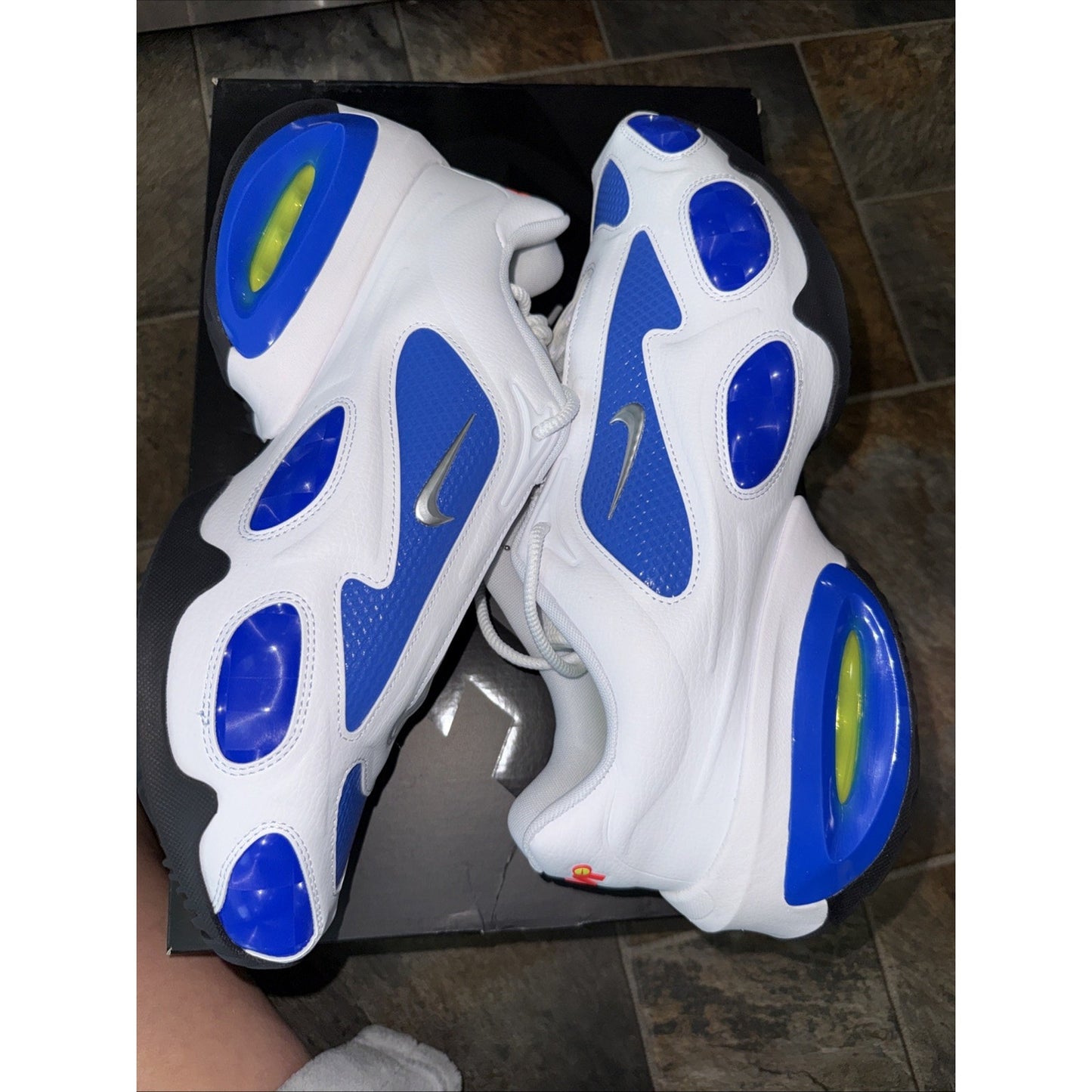 Size 14.5 - Veneda Carter x Nike Air Max Muse White Metallic Silver W