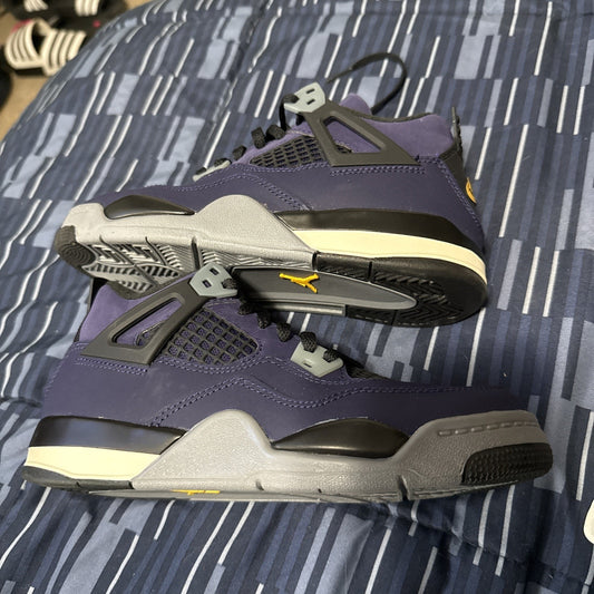 Size 2Y Jordan 4 Lakers IB4388-500
