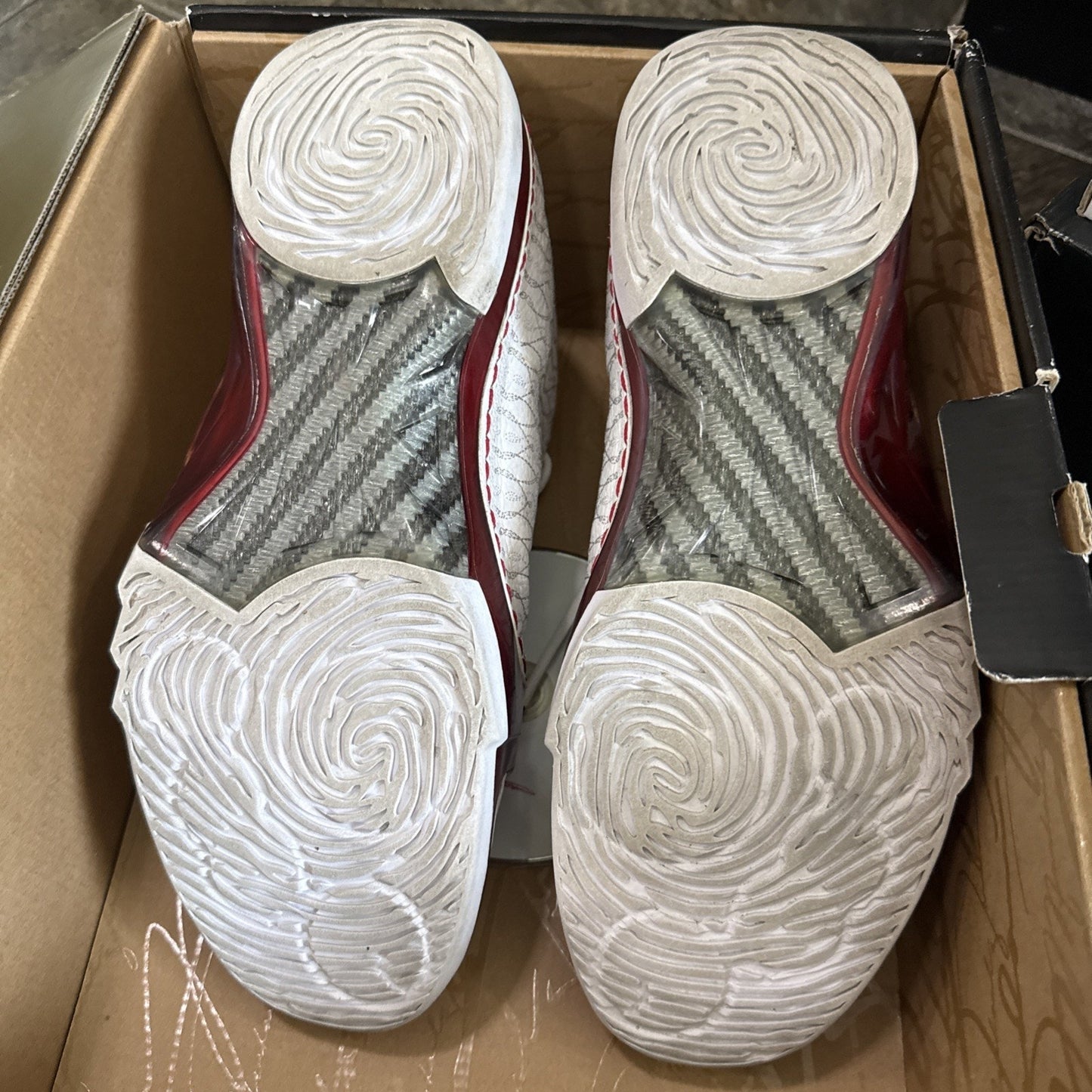 Nike Air Jordan 23 XX3 White Varsity Red 2008 Size 9.5 Sneakers Shoes 318376-161