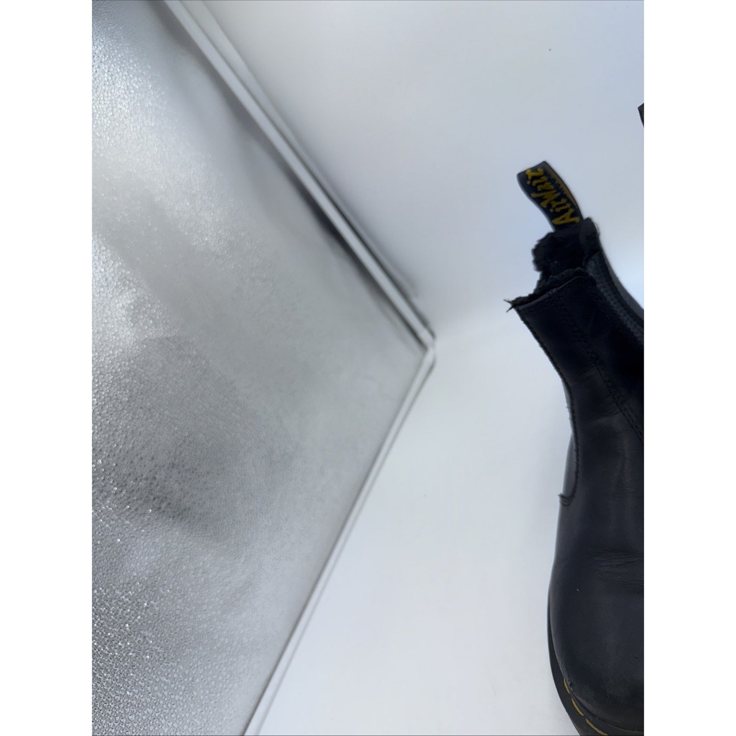 Dr Martens 2976 Quad Smooth Black Leather Chelsea Boots Unisex Women’s 8