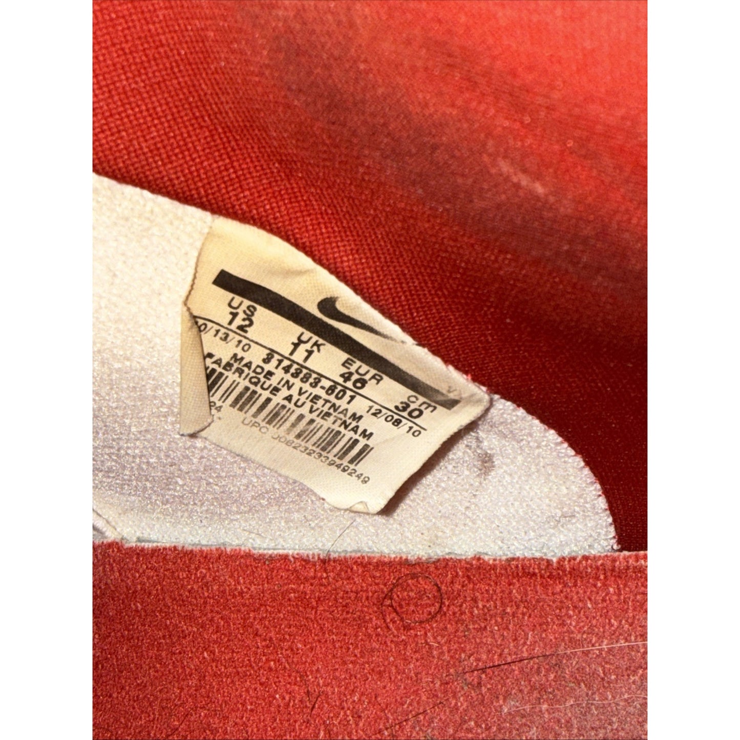 Size 12 - Nike Dunk Pro Sb Mid Red Brickhouse White