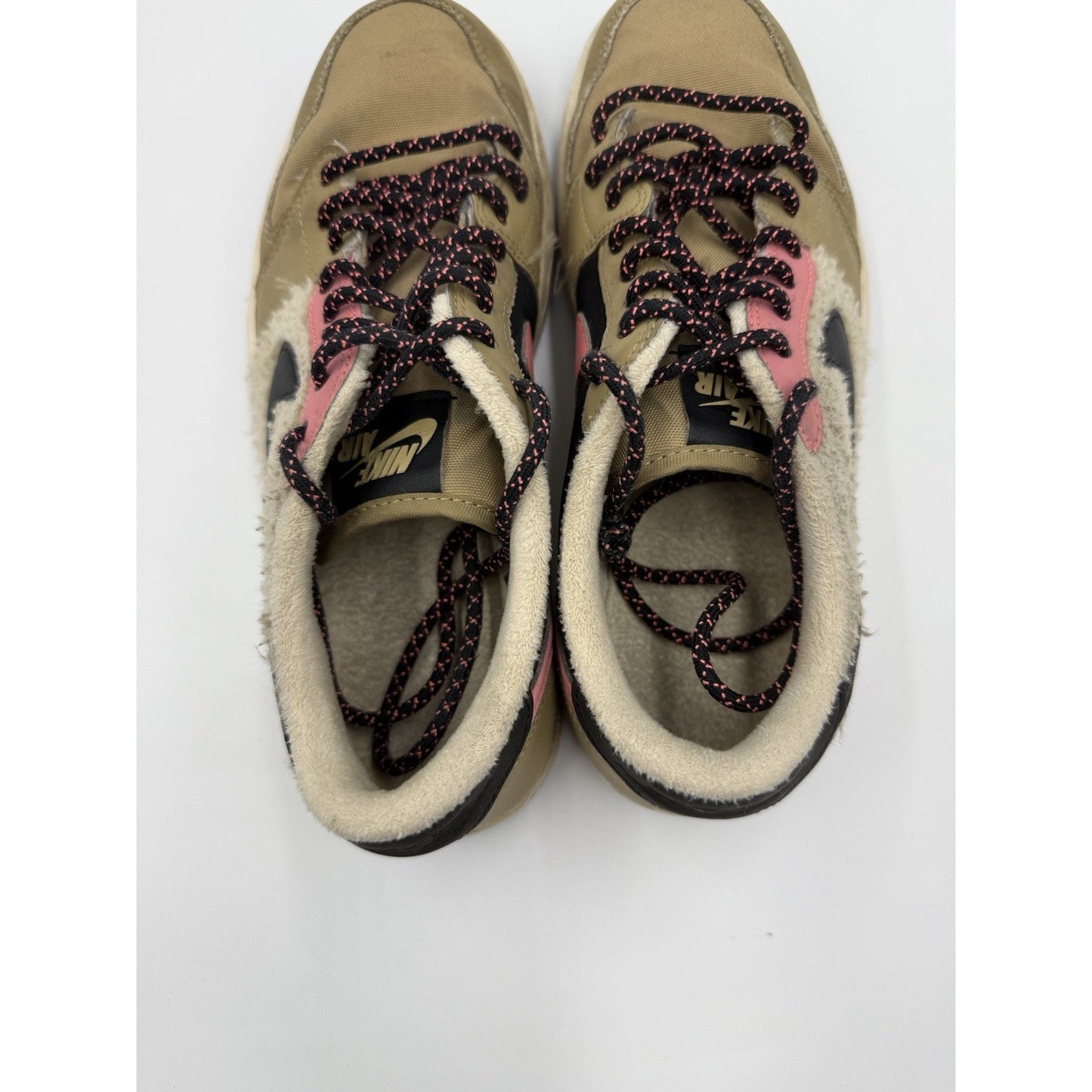 Size 8 - Air Jordan 1 Retro Fleece Low Parachute Beige W