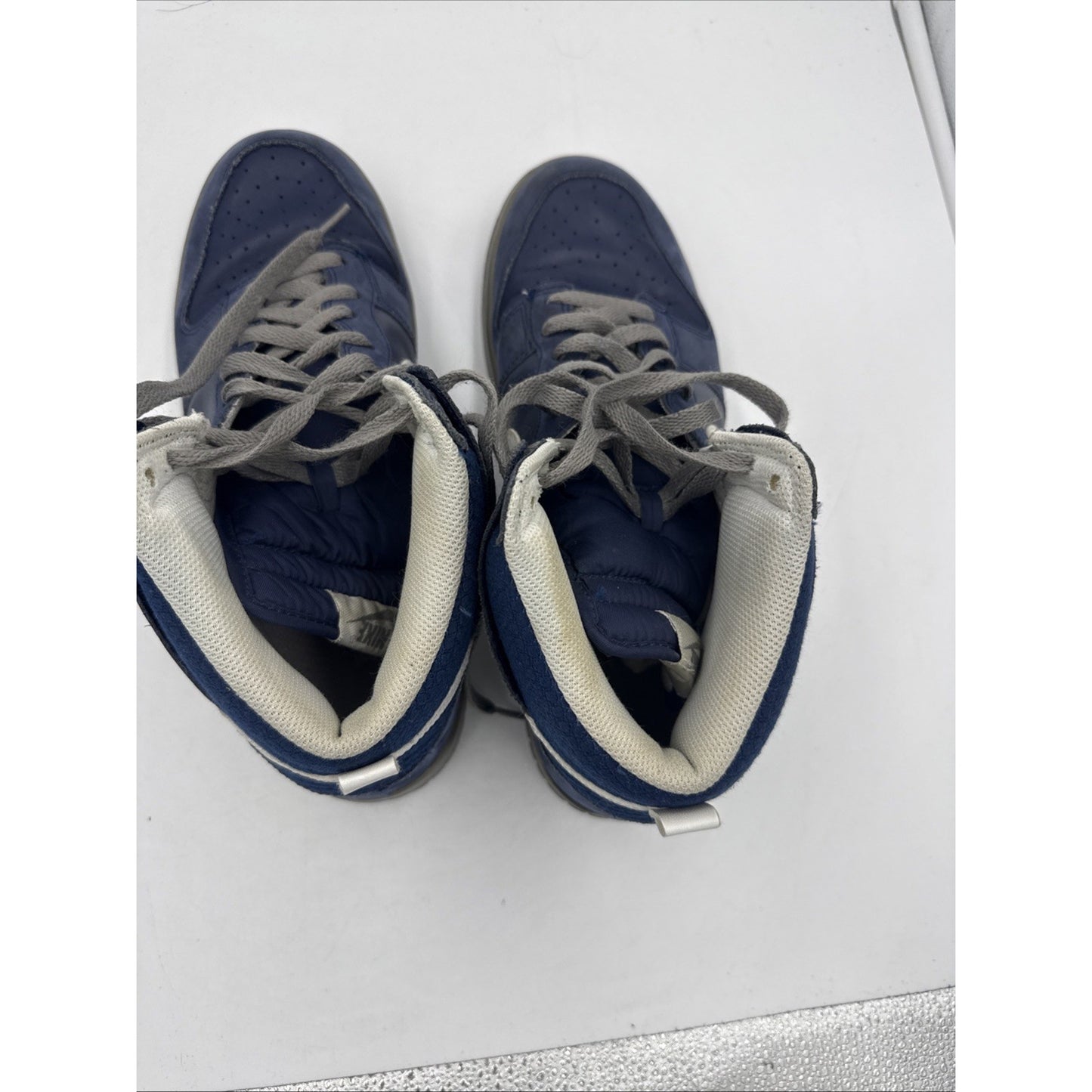 Size 11 .5 - Nike Dunk High Blue - 317982-401 2012