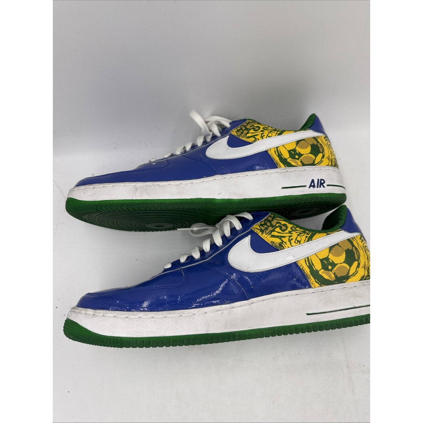 Size 15 - Nike Air Force 1 Premium Collection Royale Ronaldinho 2006