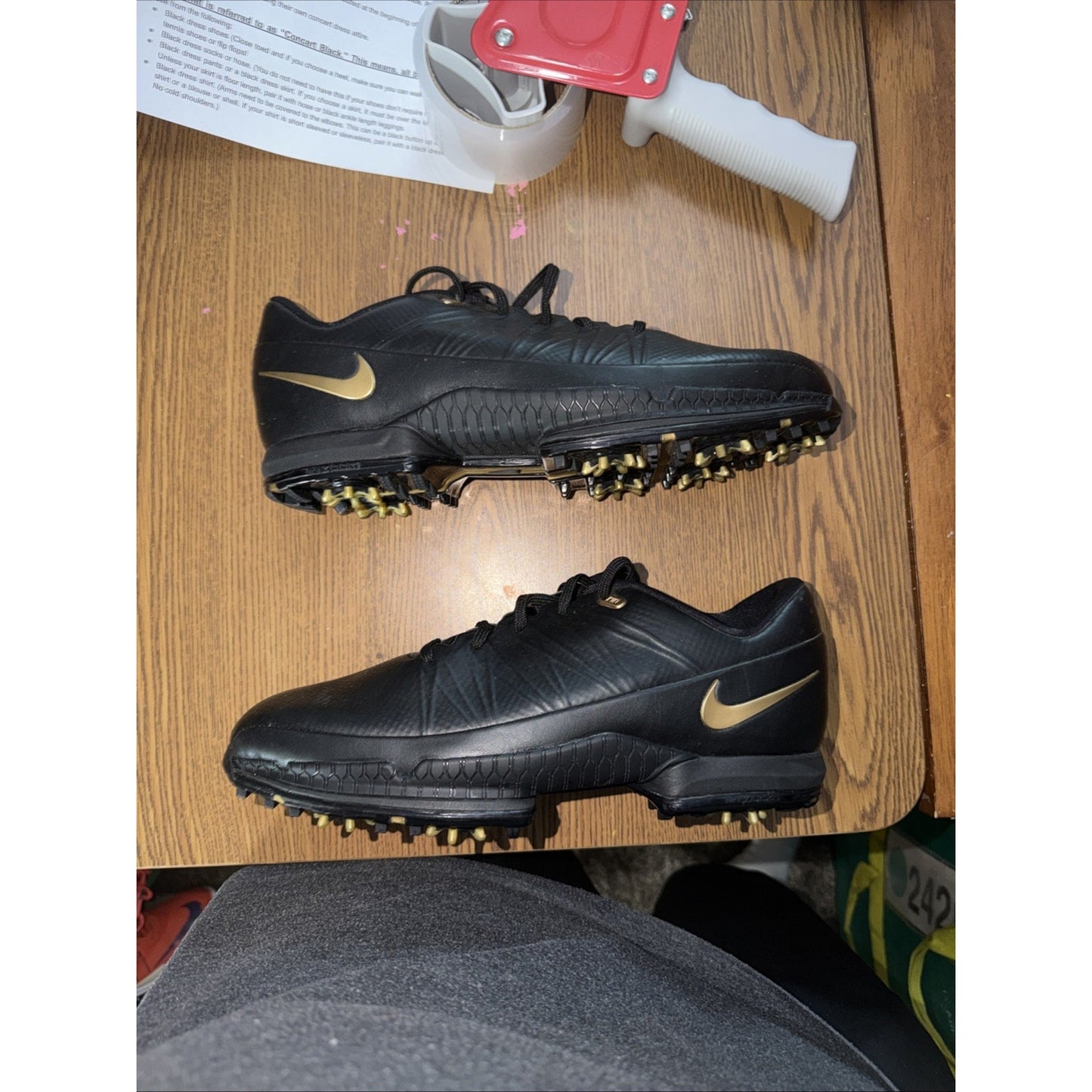 Size 9 Nike Golf Nike Air Zoom Attack Promo Sample