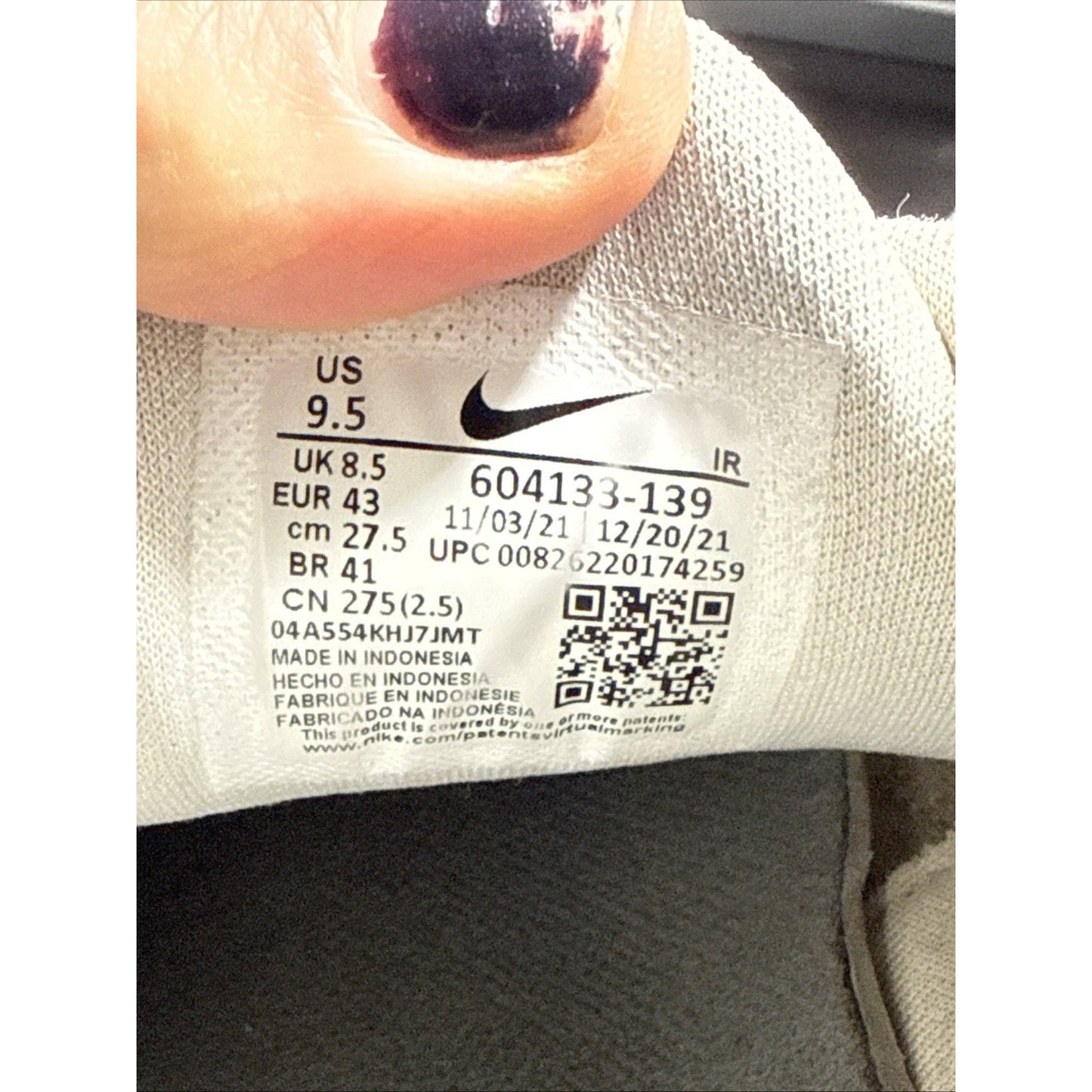 Size 9.5 - Nike Air Max Plus White