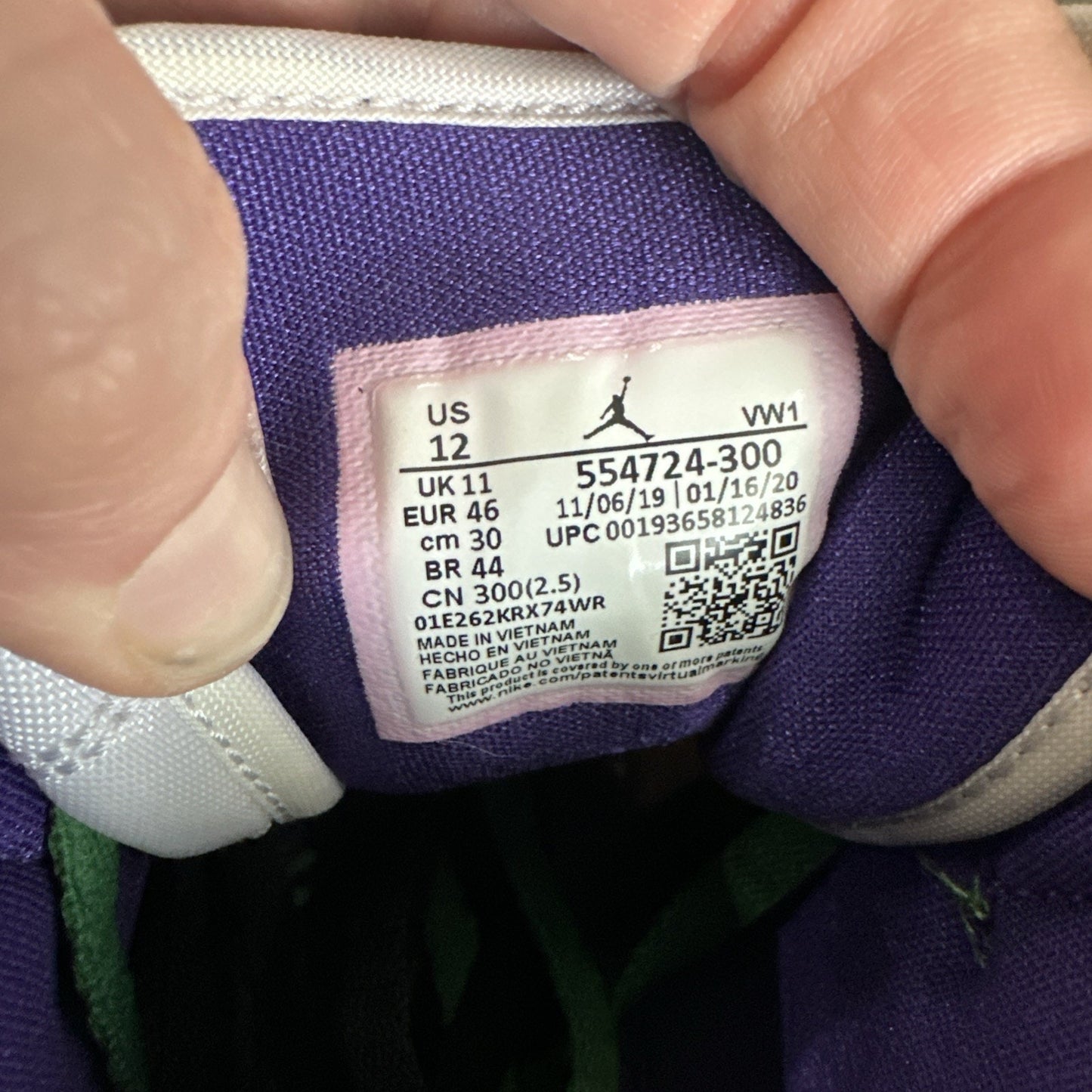 Size 12 - Air Jordan 1 Mid Hulk