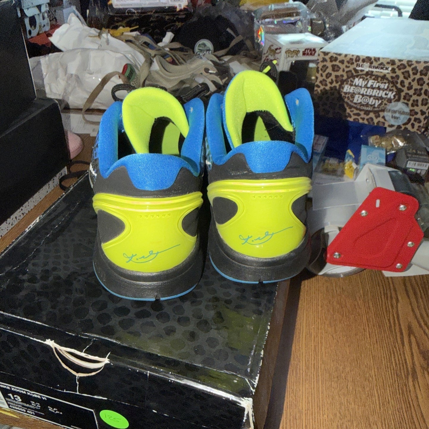 Size 13 - Nike Zoom Kobe 6 Blue Camo Impossible To Find