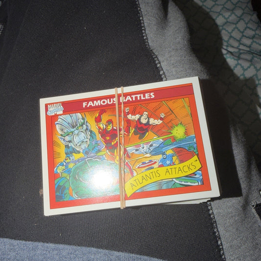 1990 Impel Marvel Universe Trading Cards Over 70 Cards