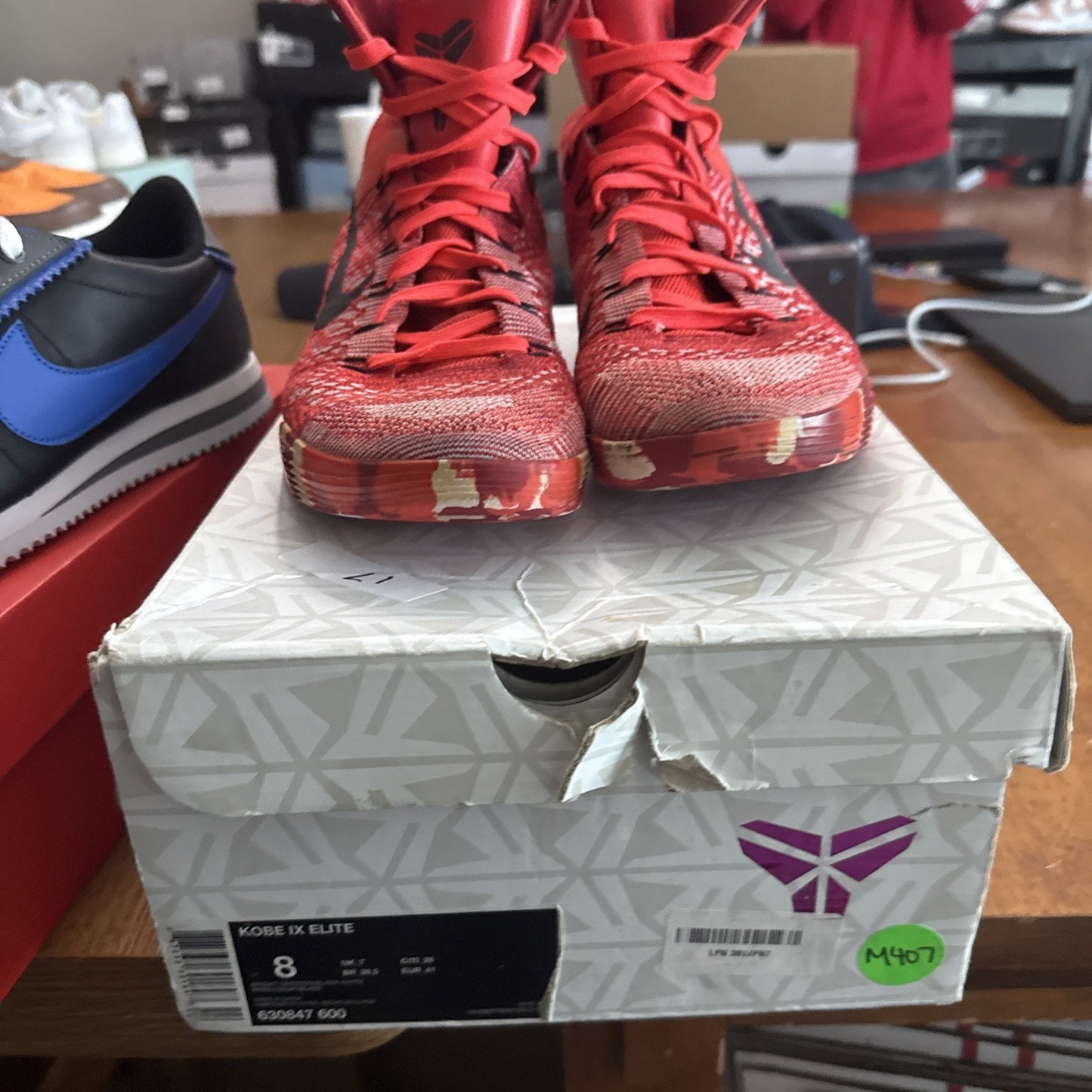 Size 8 - Nike Kobe 9 Elite 2014 Christmas BS429