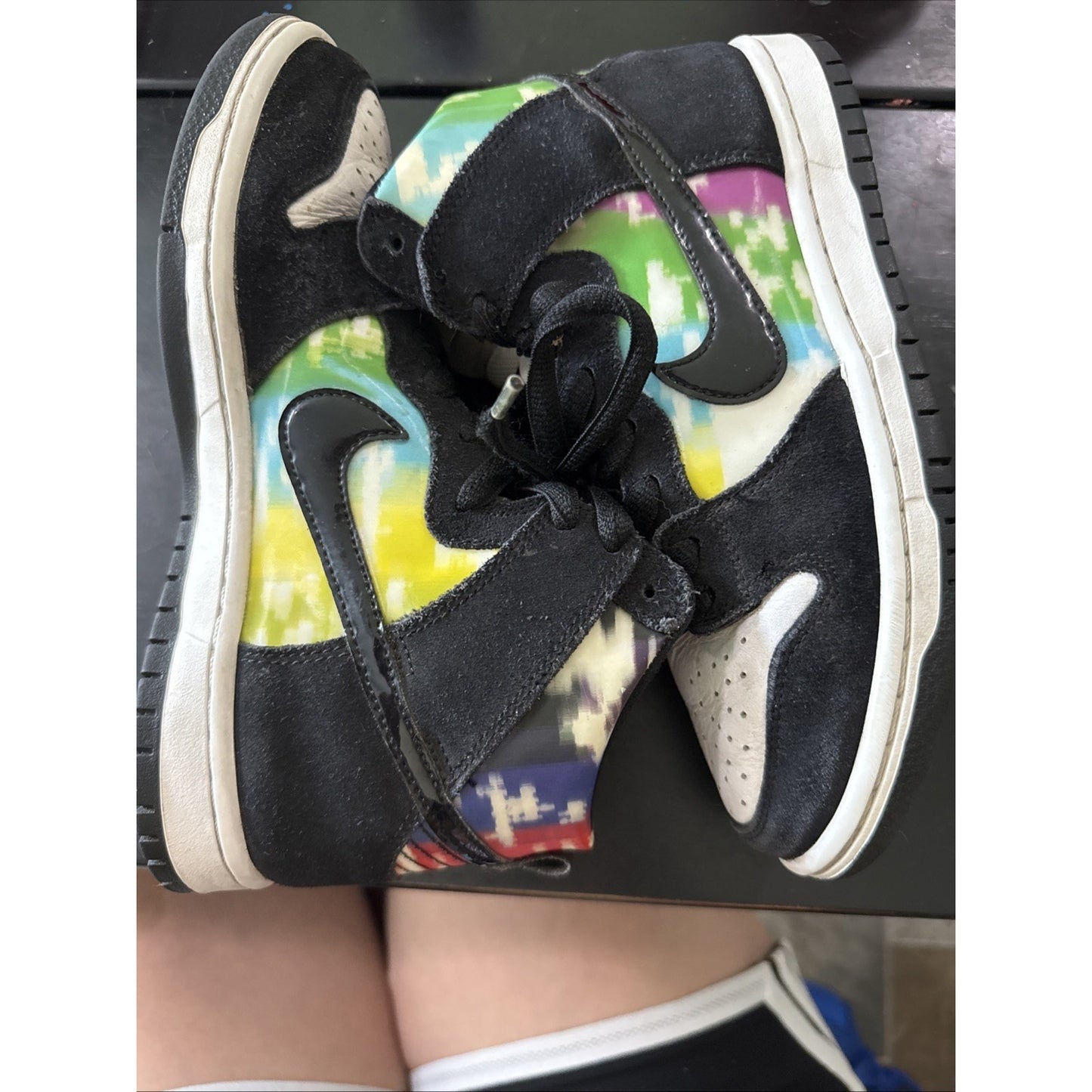 Size 5.5 - Nike Dunk SB High TV Signal