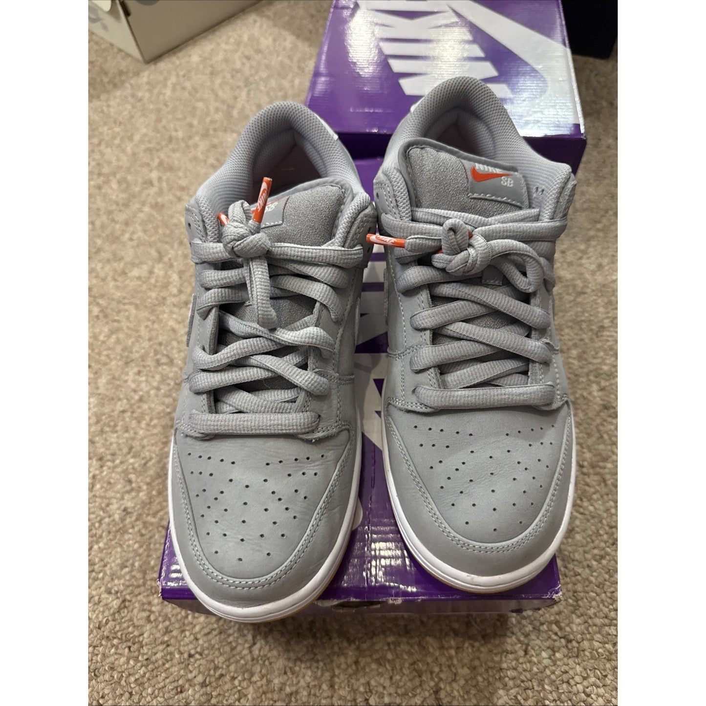 Size 9 - Nike SB Dunk Low Wolf Grey Gum