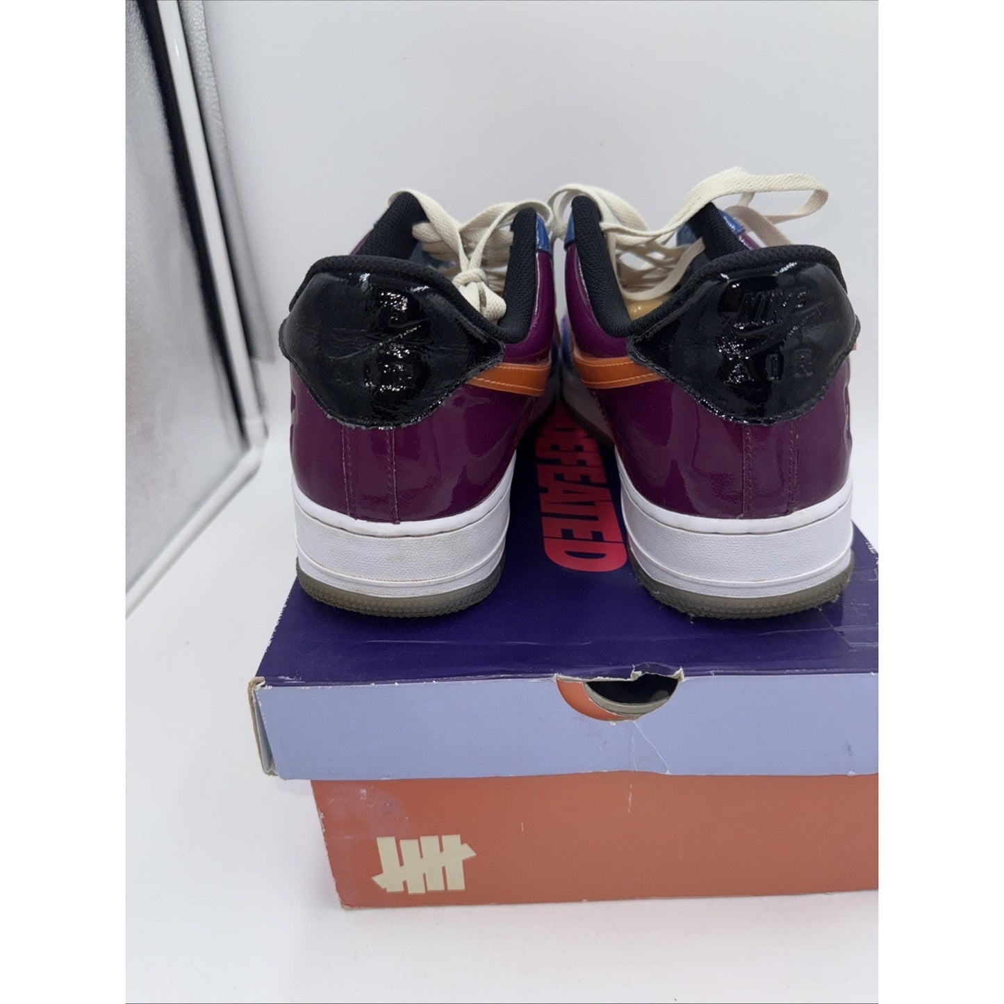 Size 13 - Nike Undefeated x Air Force 1 Low Total Orange Rare Size BS820