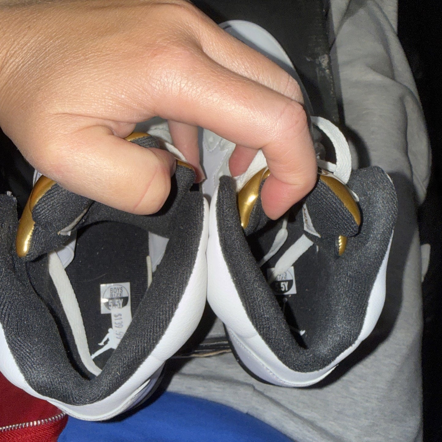 Size 5.5 Y Nike 440888–133 Jordan 5 Retro Olympic 2016