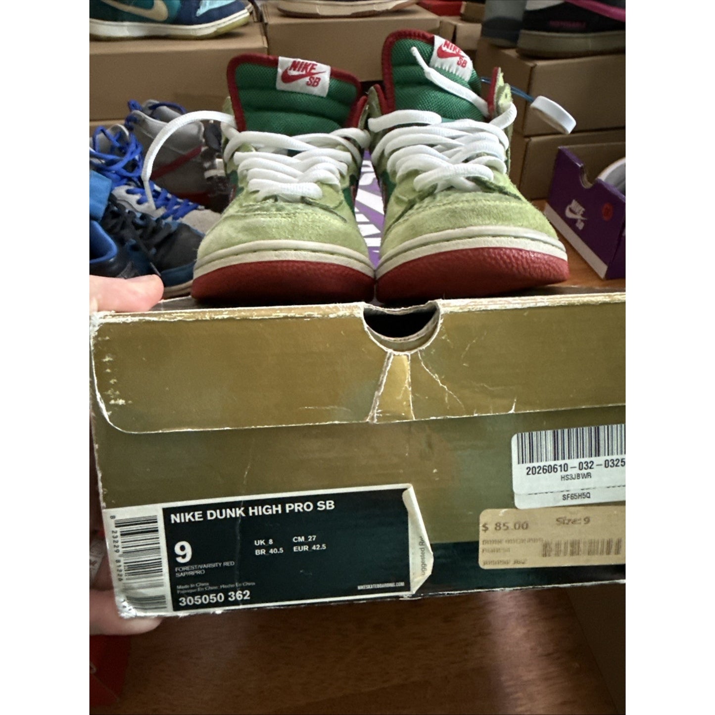Size 9 - Nike Dunk Pro SB High Dr. Feelgood
