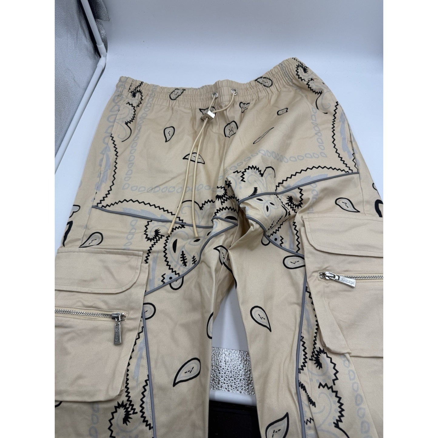 Size 34 Guapi Designer Joggers Beige 1 Of 100