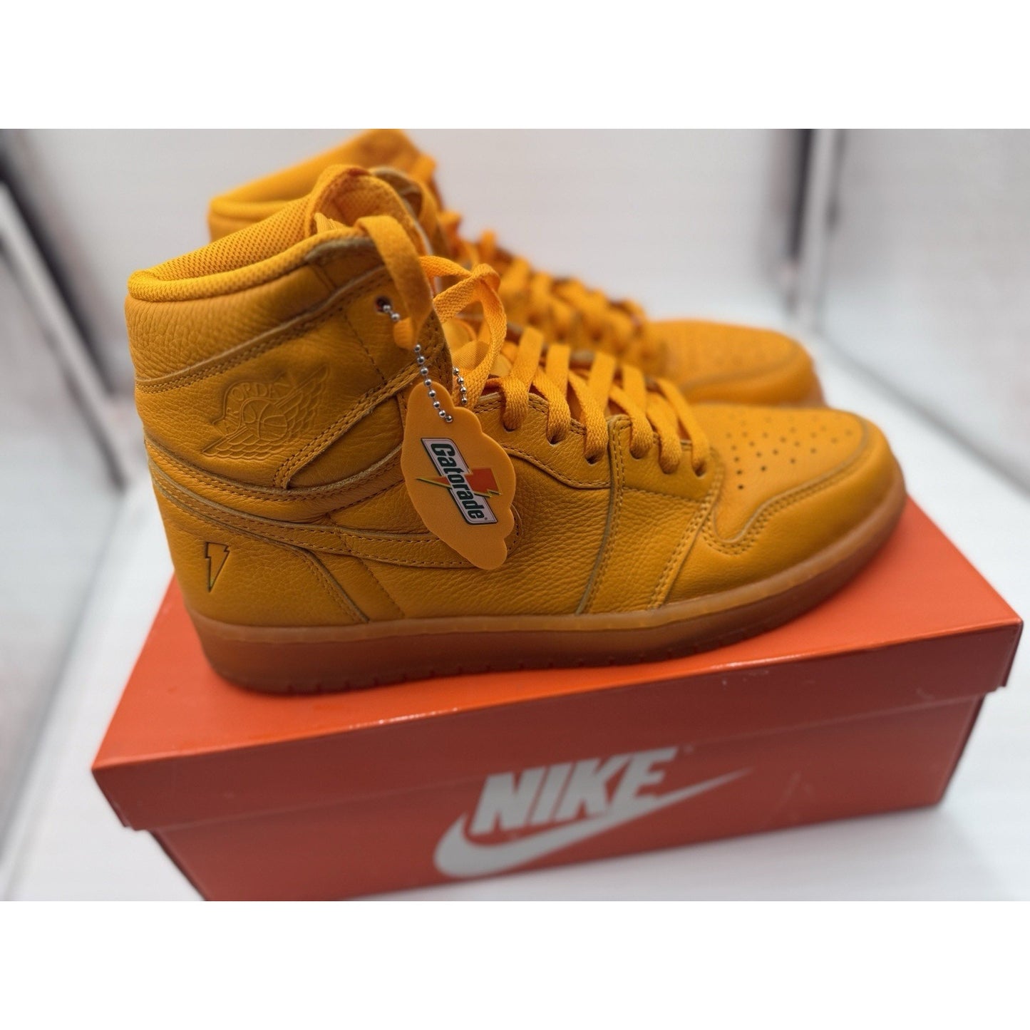 Size 10.5 - Air Jordan 1 Retro OG G8RD High Orange Peel