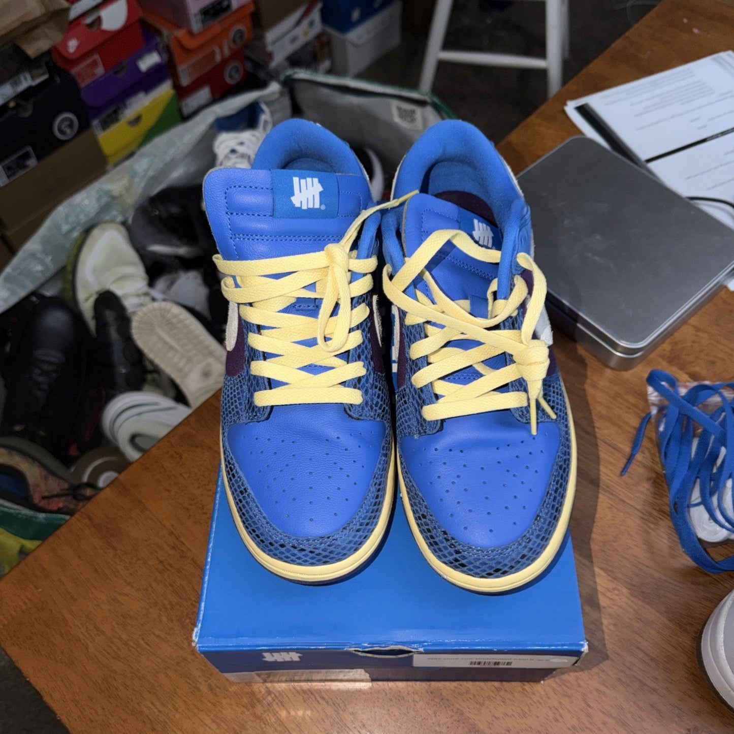 Size 9 - Undefeated x Nike Dunk SP Low 5 On It
