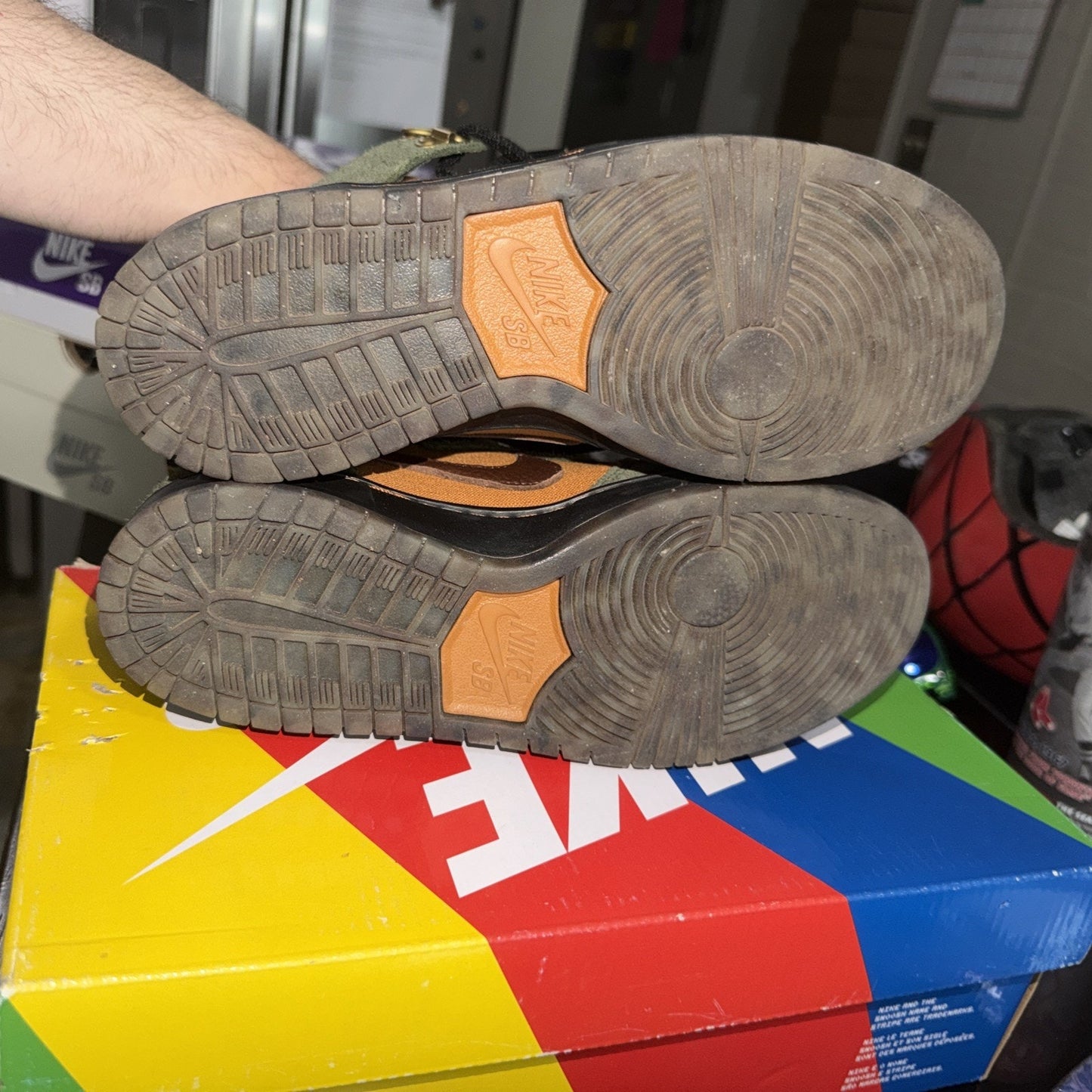 Size 6 - Pass~Port x Nike Dunk SB High Workboot