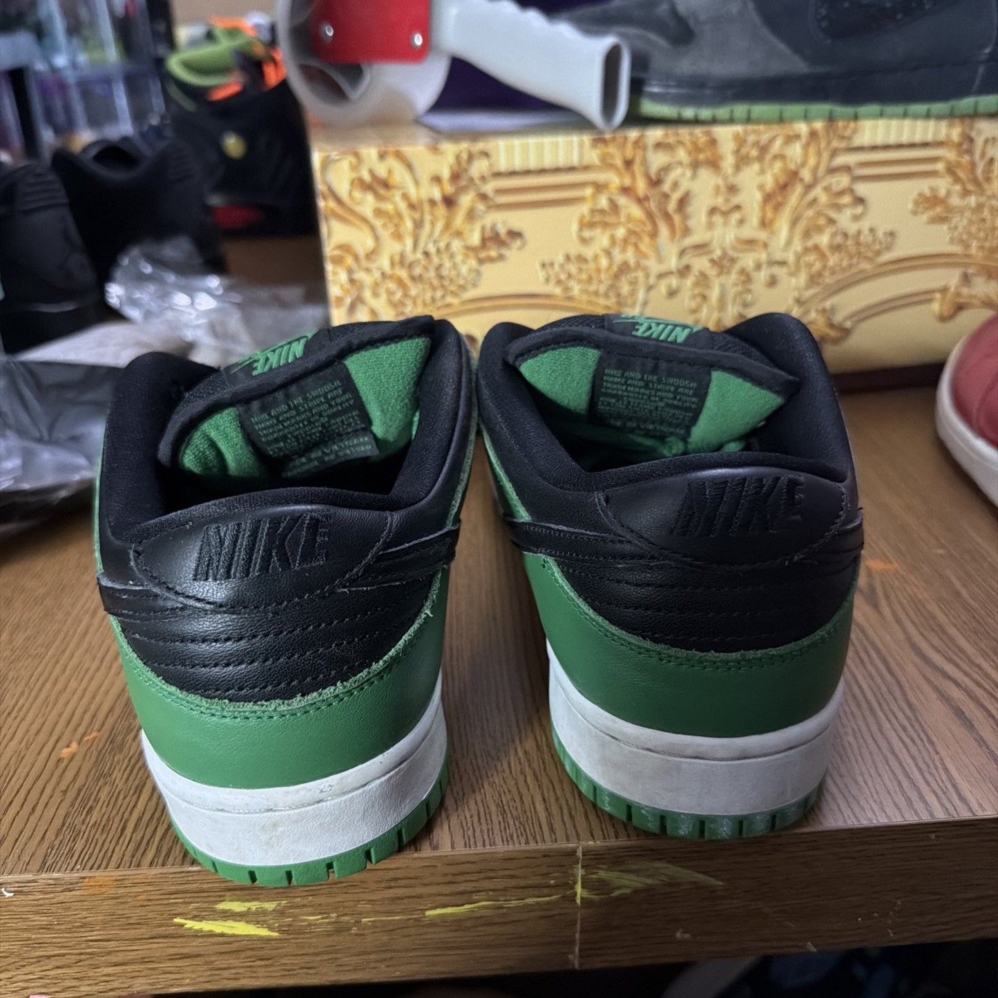 Size 10.5 - Nike Dunk Pro SB Low Classic Green