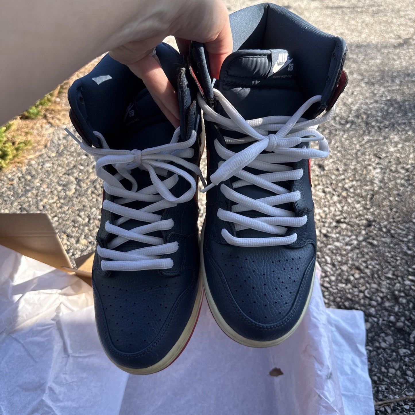 Size 12 - Nike Dunk Pro Sb High Squadron Blue
