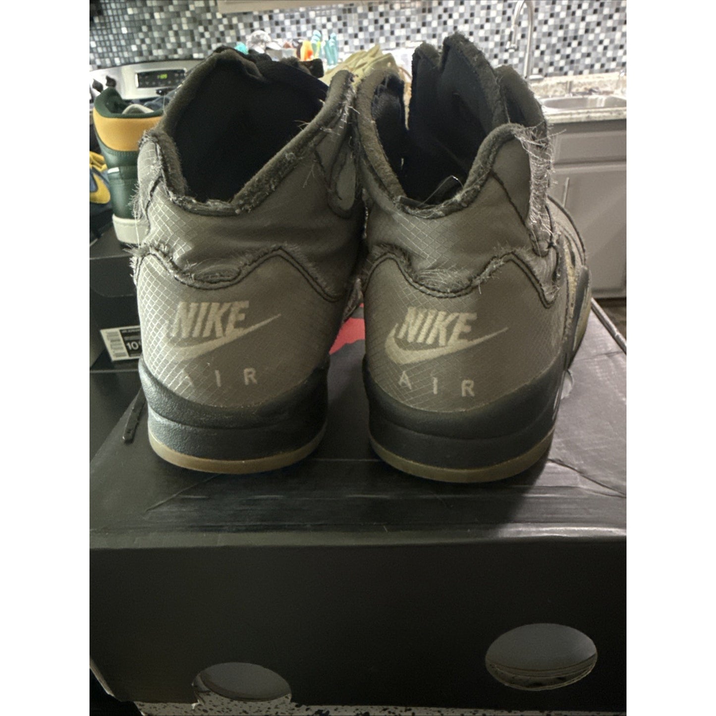 Size 12 - Jordan 5 Retro SP x Off-White Mid Muslin