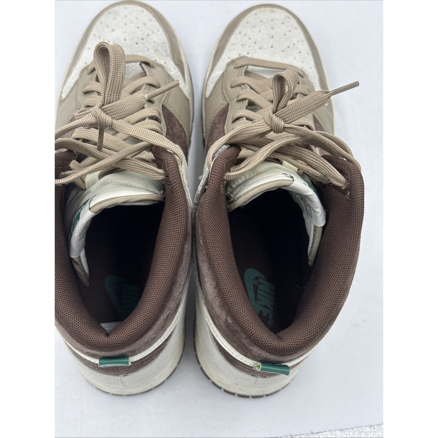 Size 10.5 - Nike Dunk High Light Chocolate