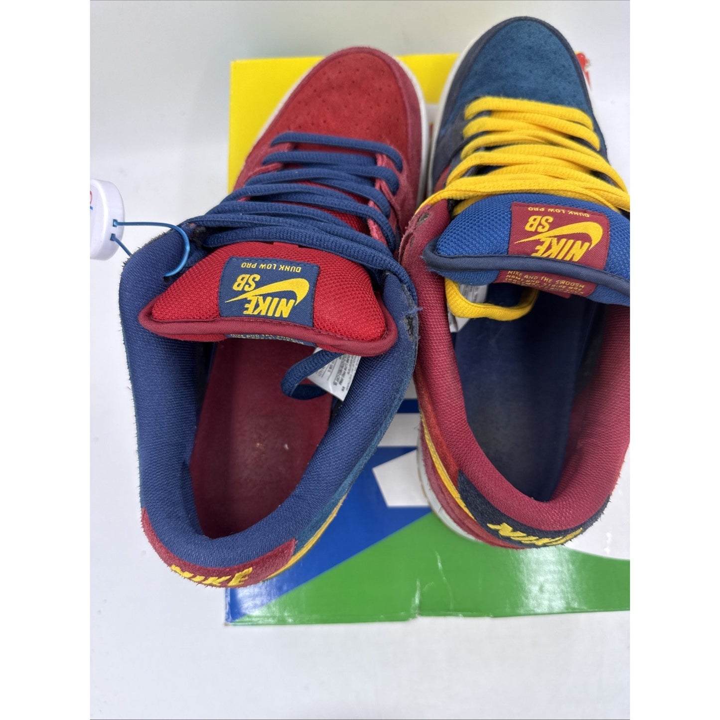 Size 9.5 - Nike Dunk SB Low Barcelona￼ Promo Sample Tagged