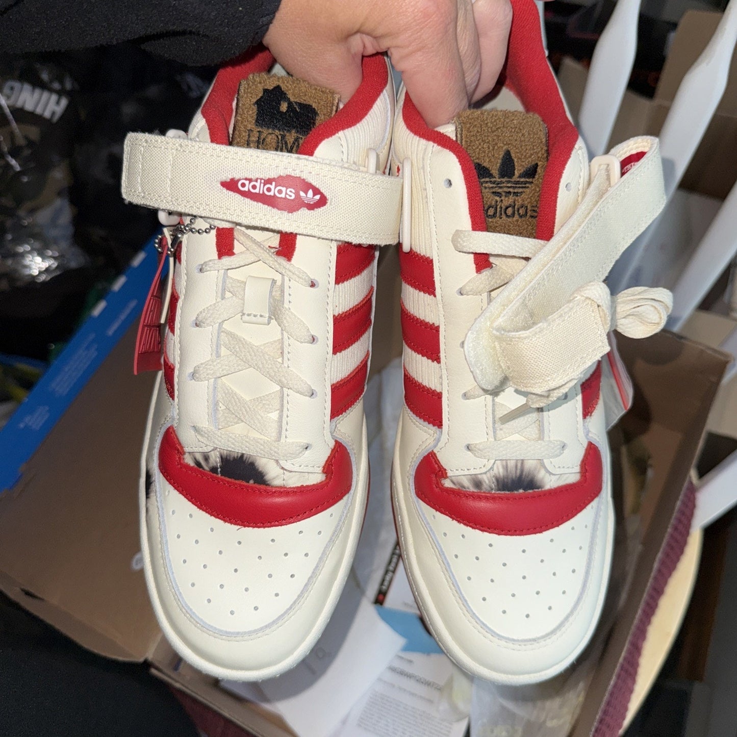 Size 12 - Home Alone x adidas Forum Low Red