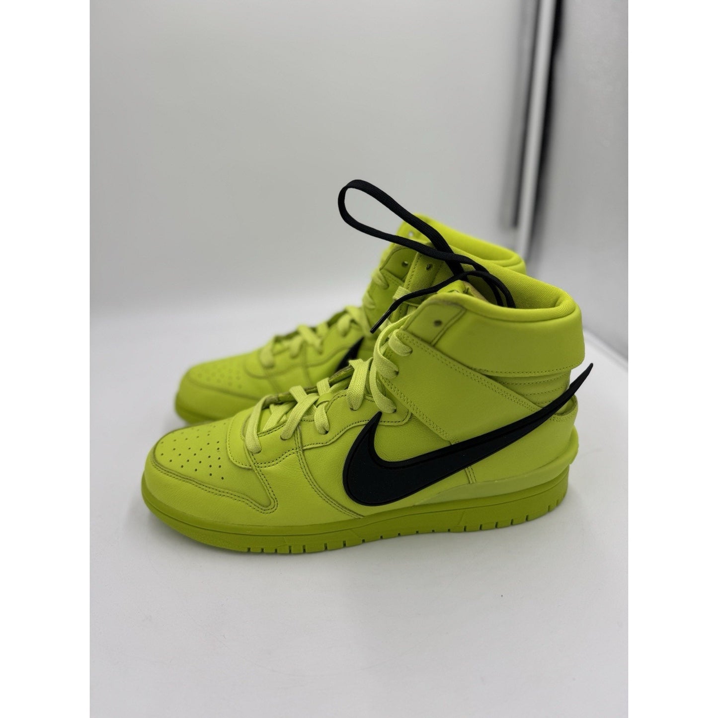 Size 11 - Nike AMBUSH x Dunk High Flash Lime