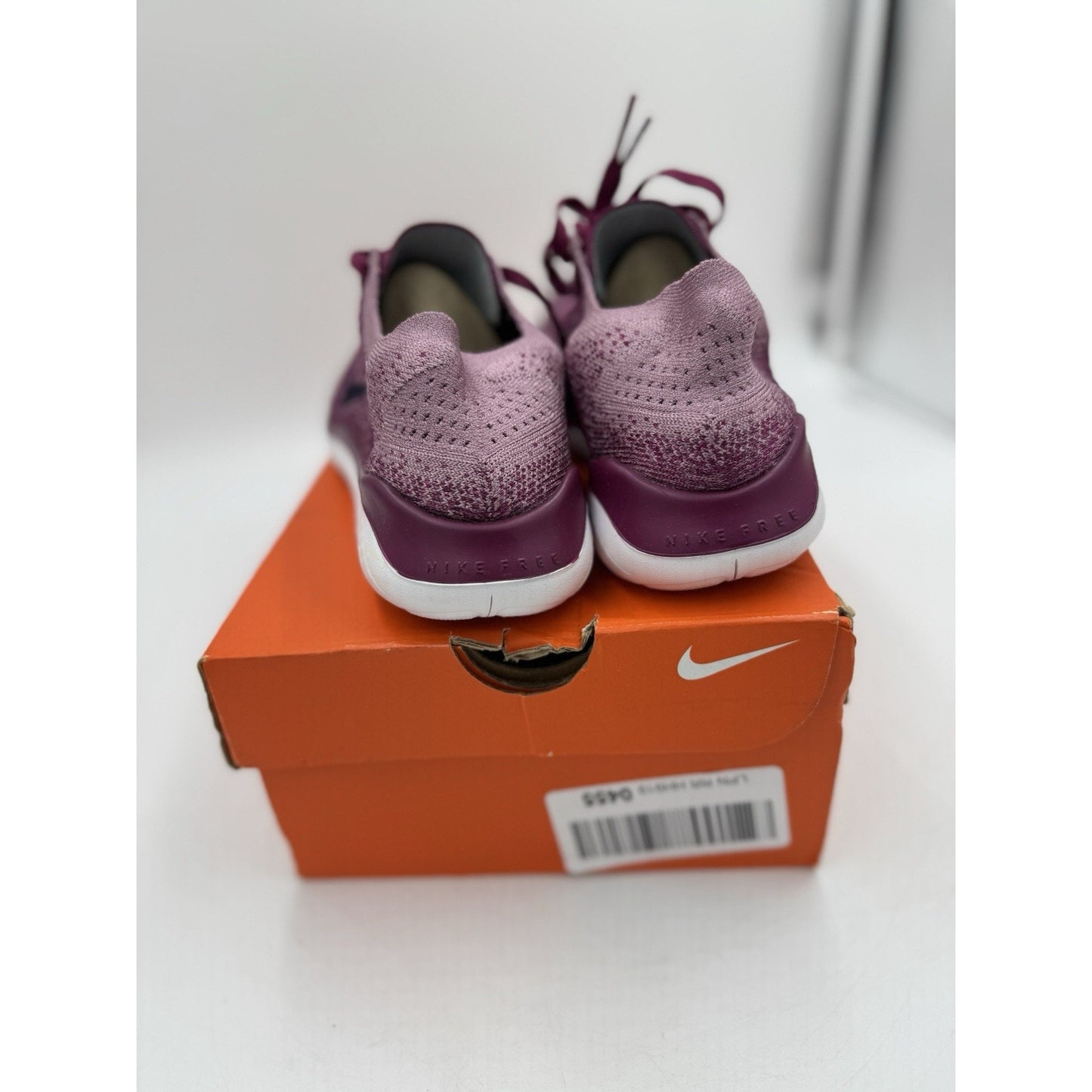 Size 6.5 - Nike Free RN Flyknit 2018 Raspberry Red W