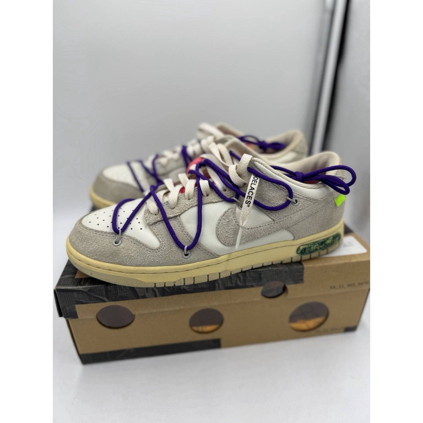 Size 11 - Nike Off-White x Dunk Low Lot 15 of 50