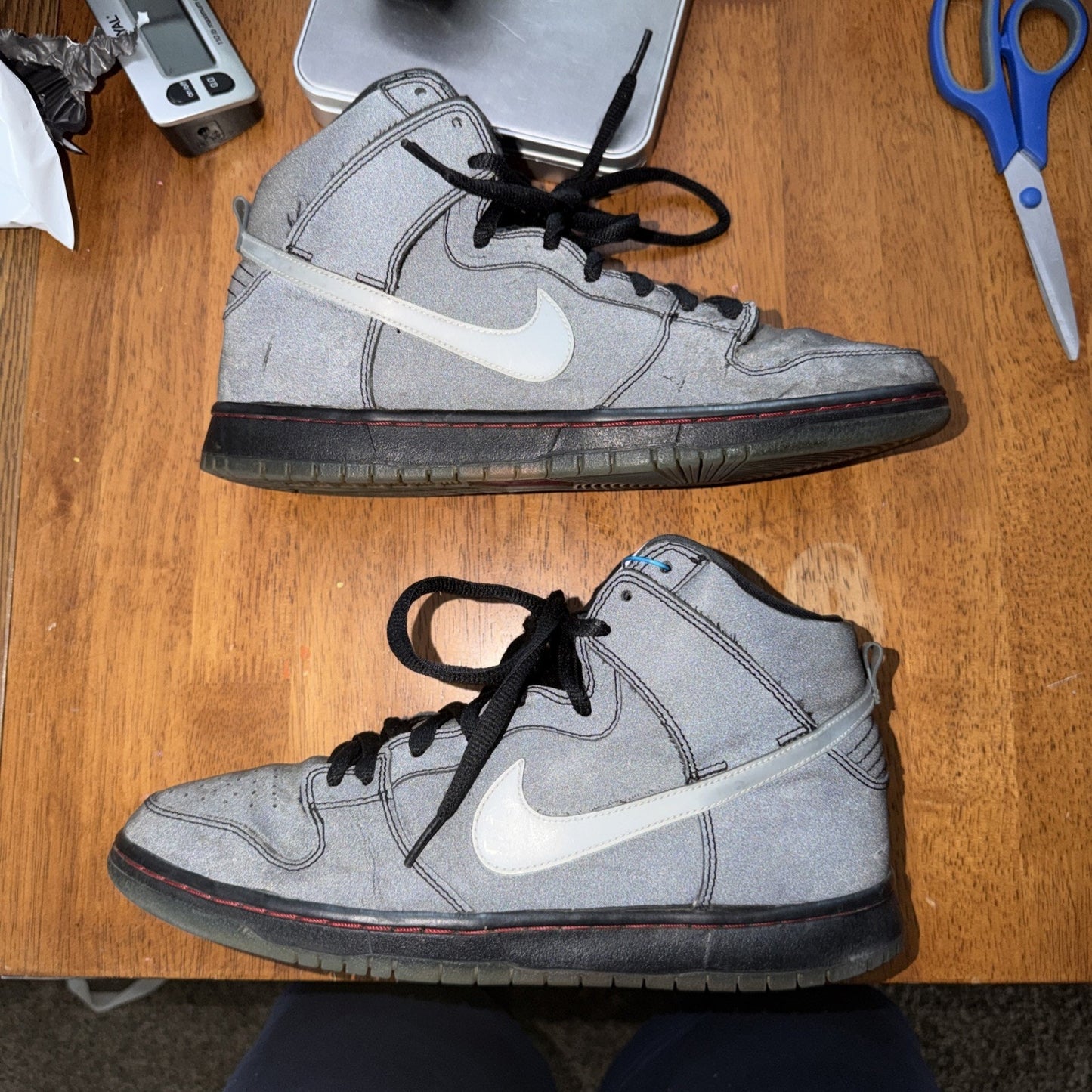 Nike Dunk Premium SB High Raging Bull 3M Reflective Size 11