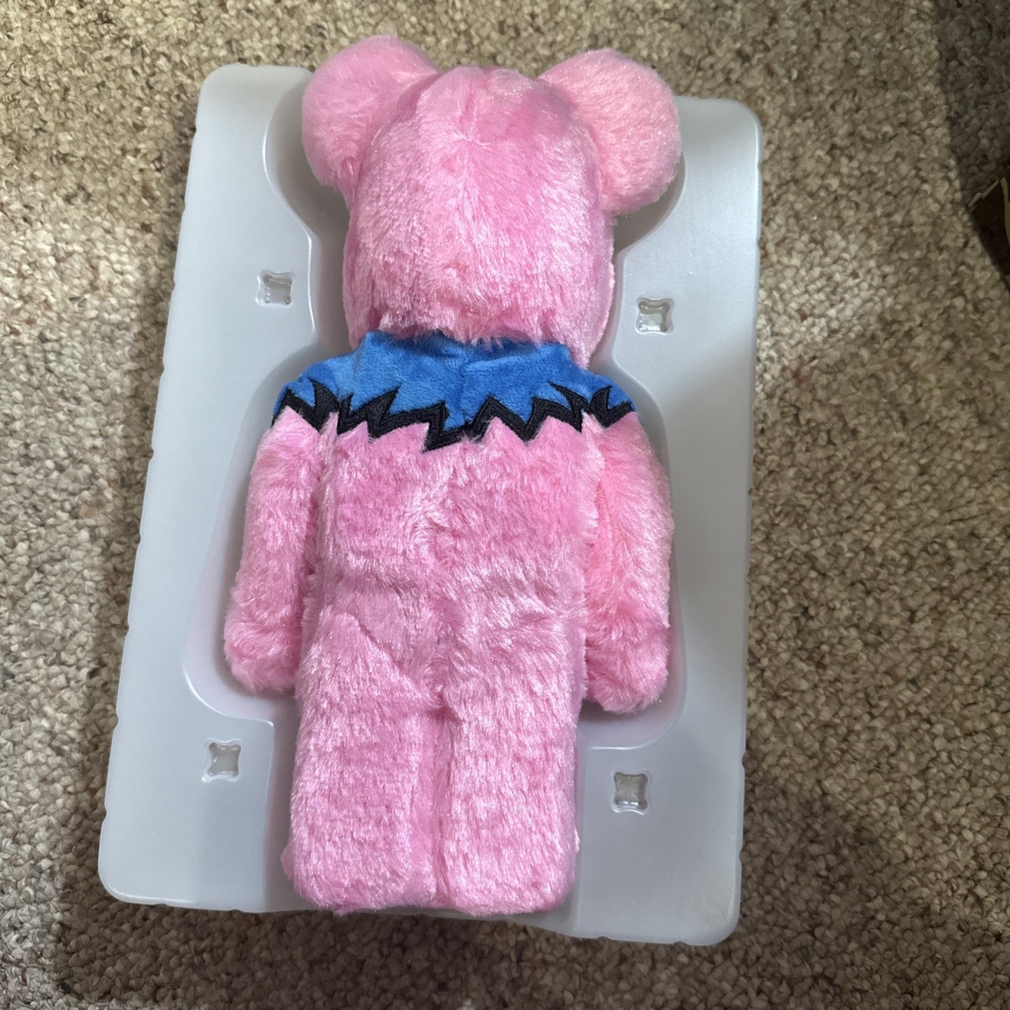 MEDICOM TOY BE@RBRICK GRATEFUL DEAD DANCING BEARS COSTUME Ver. PINK 400％