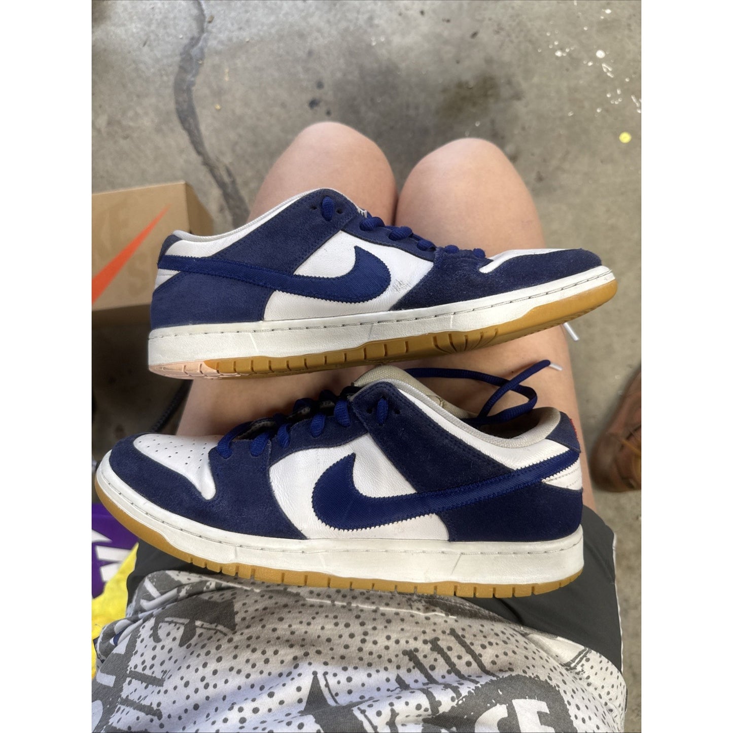 Nike Dunk Low Pro Premium SB Dodgers DO9395 400 Size 11.5