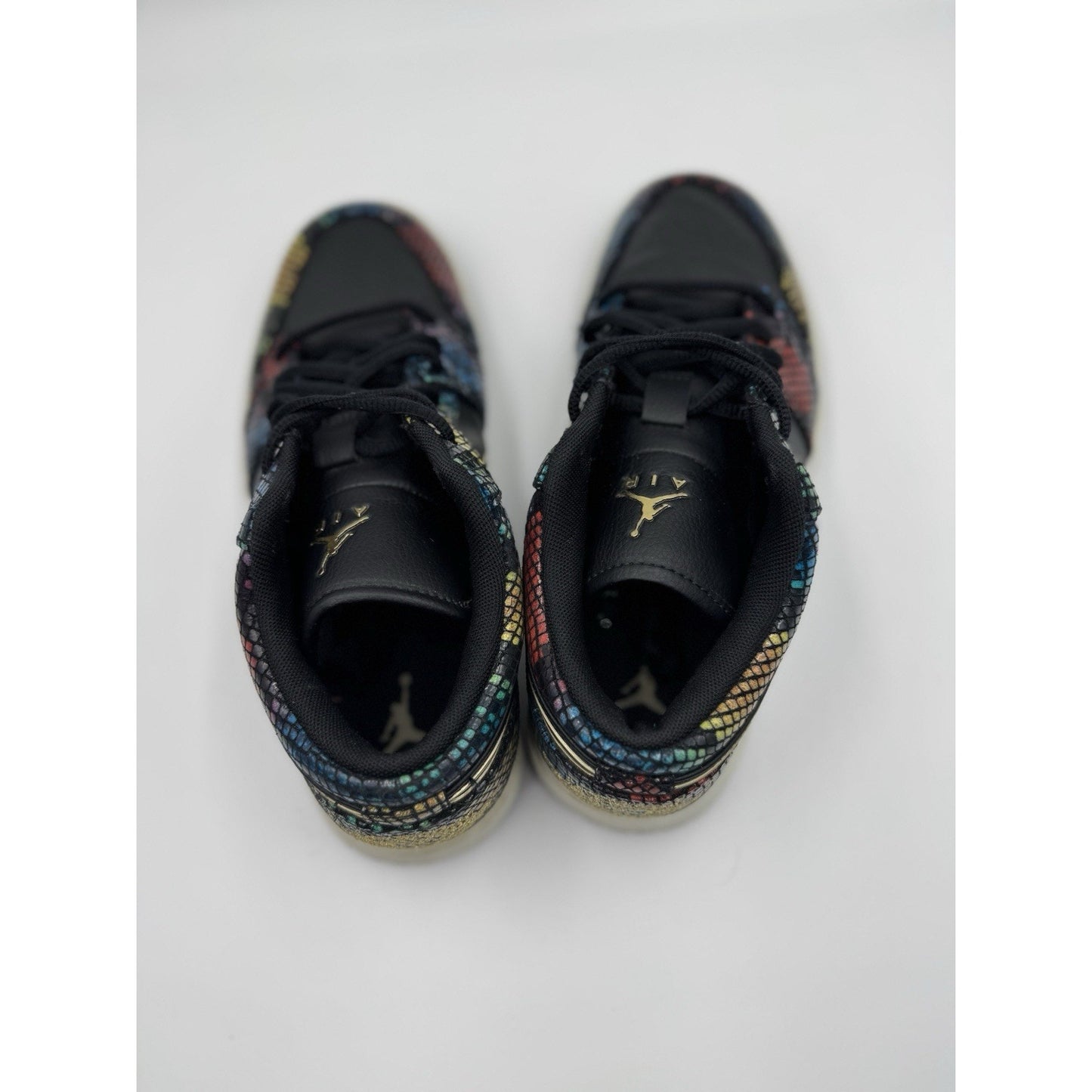Size 9 - Air Jordan 1 Low Multi Snakeskin W BS565