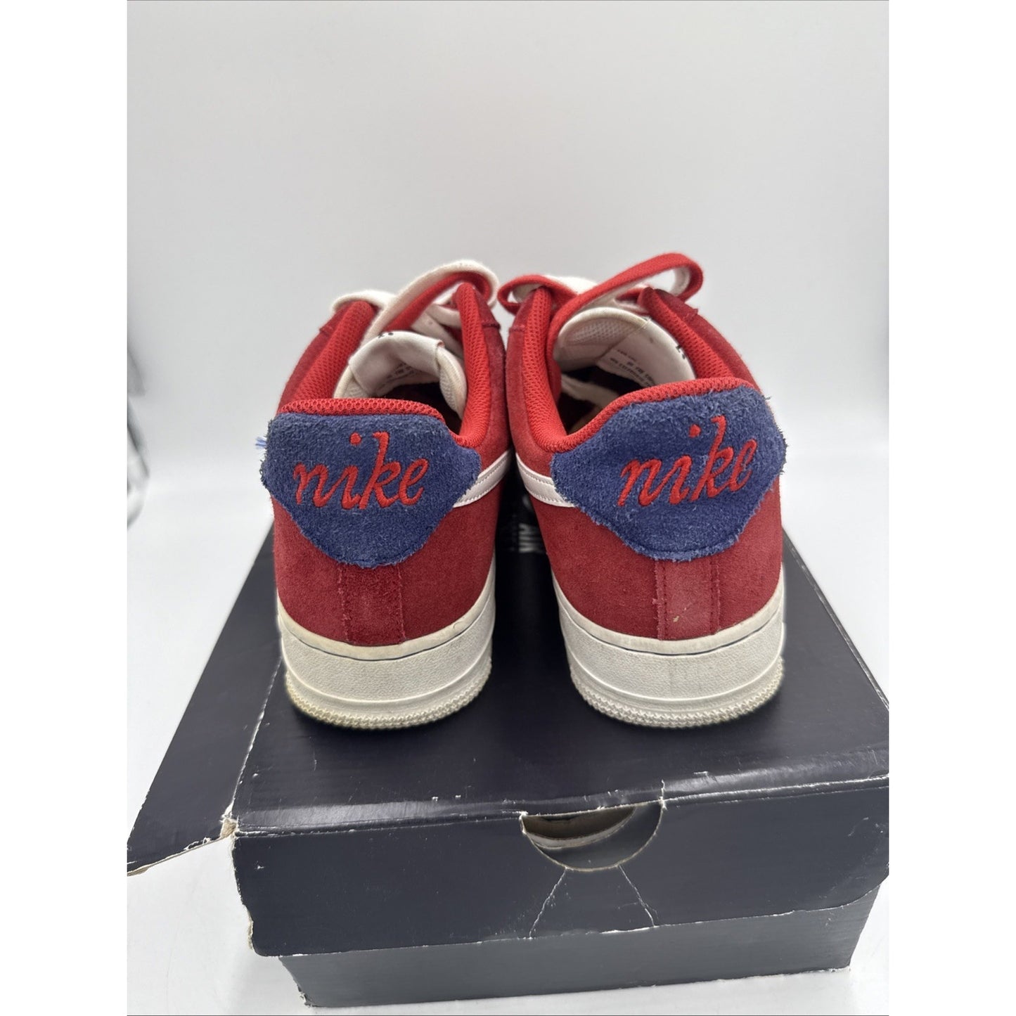 Size 8 - Nike Air Force 1 '07 LV8 First Use - University Red